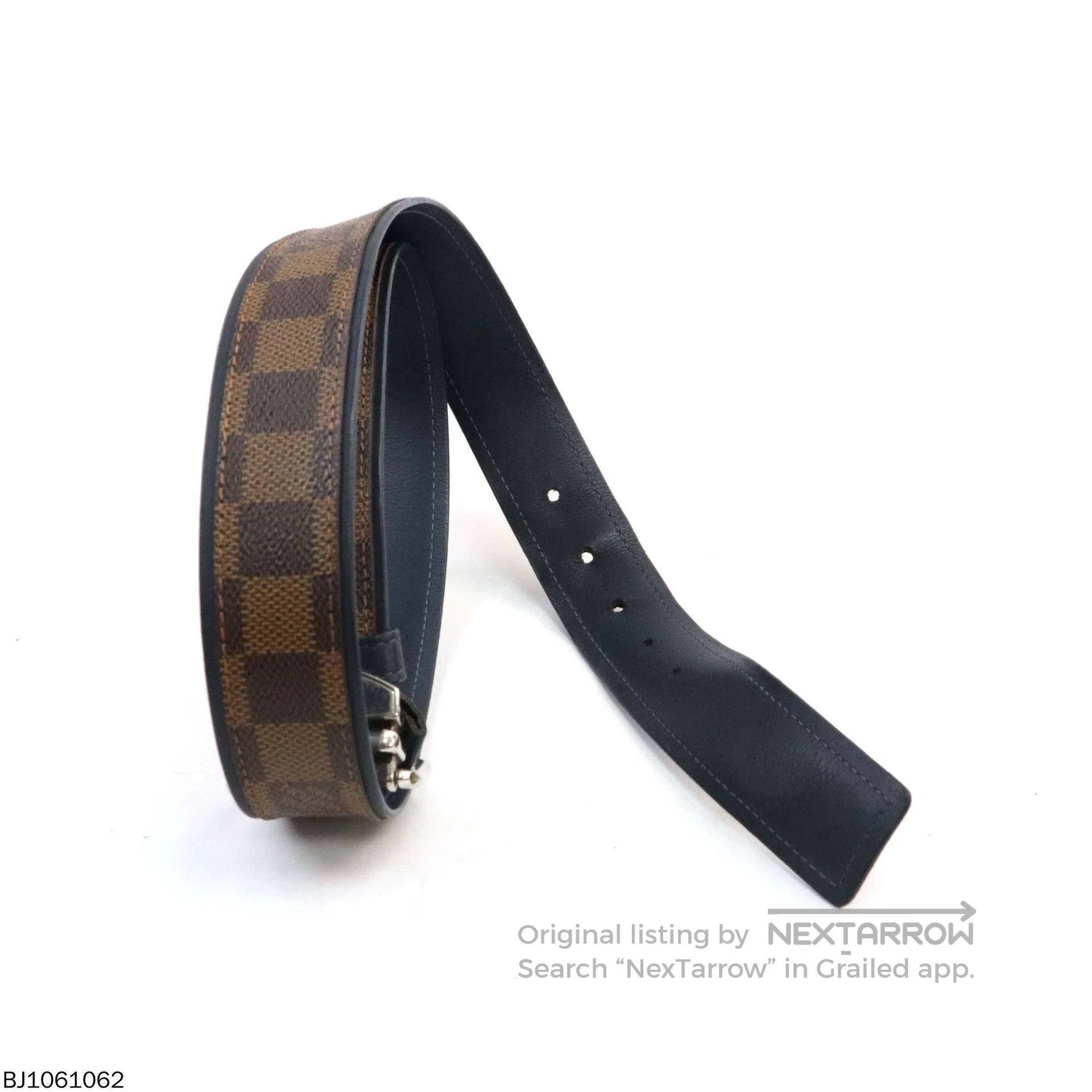 Louis Vuitton louis vuitton checkered buckle belt size 85 Size ONE SIZE - 3 Thumbnail