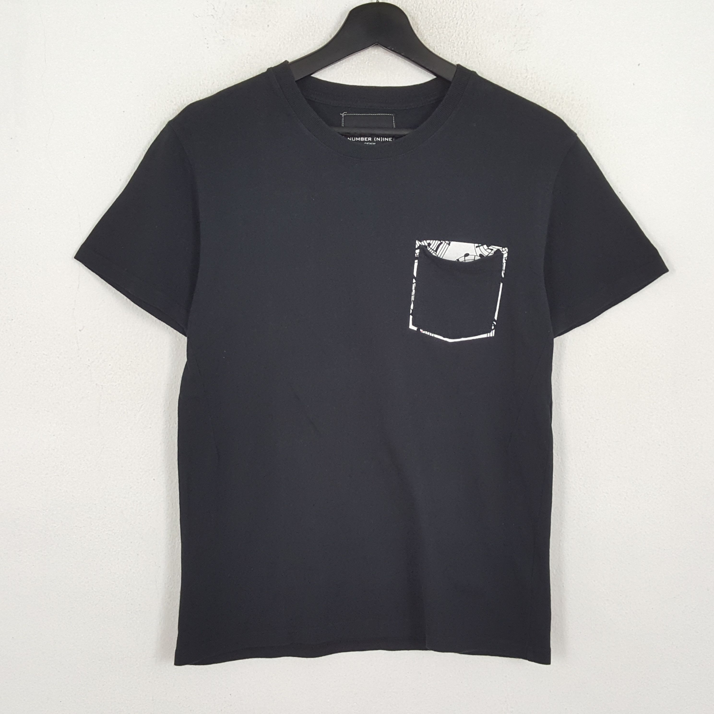Japanese Brand × Number (N)ine × Vintage NUMBER NINE Japanese Brand Streetwear Custom Art Tshirt Size US S / EU 44-46 / 1 - 3 Thumbnail
