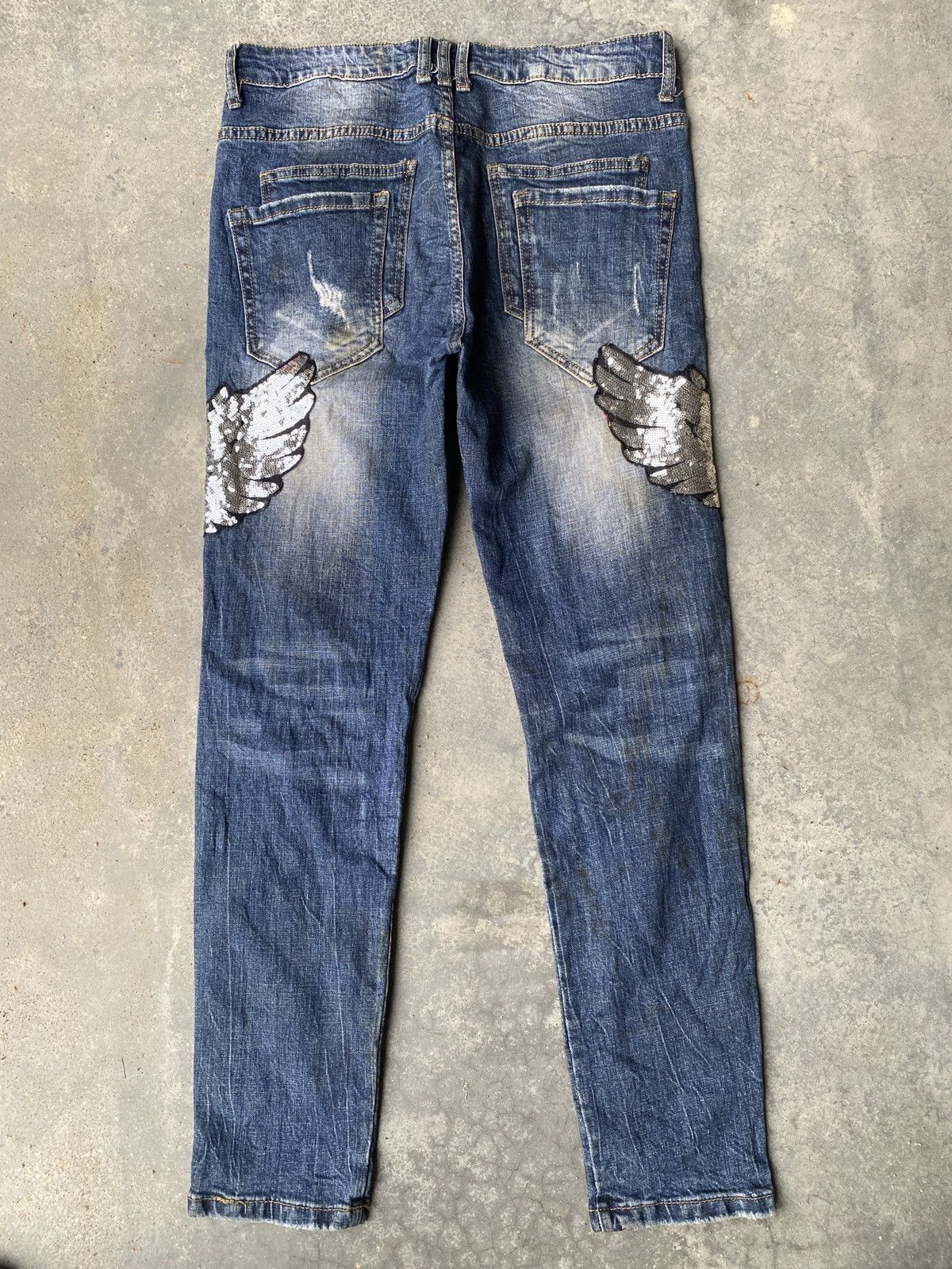 If Six Was Nine × Japanese Brand Blepa jeans rare skiny denim Size US 32 / EU 48 - 2 Thumbnail