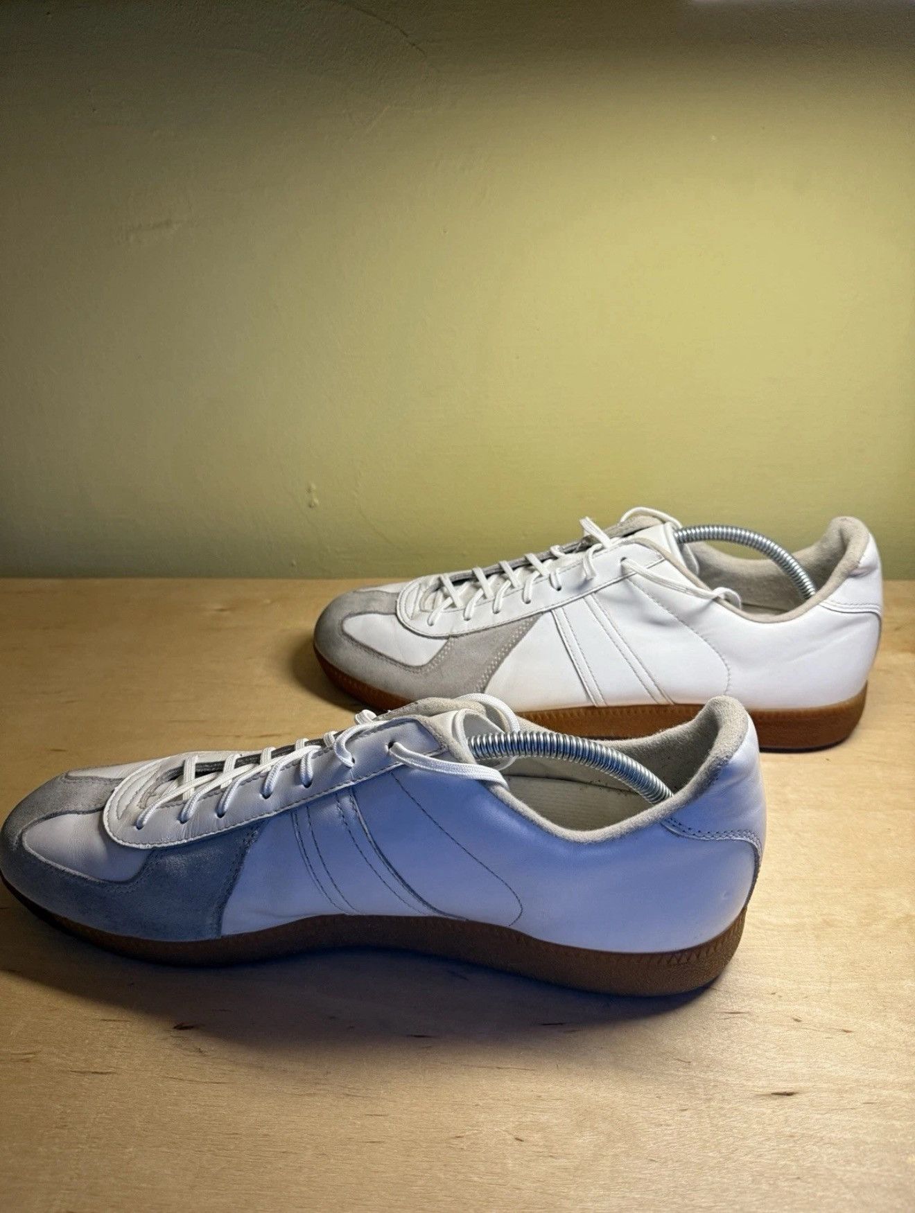 Vintage Bundeswehr GAT BW Sport Army Trainer Leather Shoes EU48 US15 Size US 15 / EU 48 - 4 Thumbnail