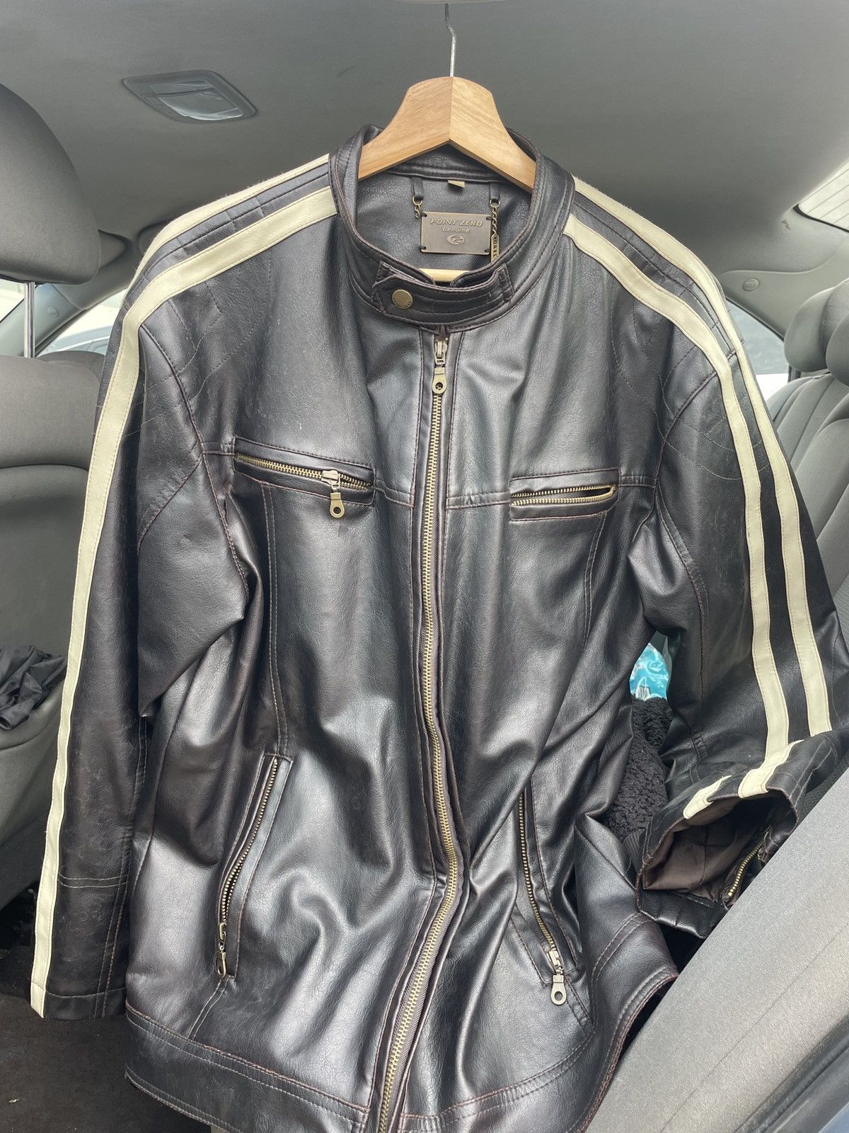 Point zero leather jacket store