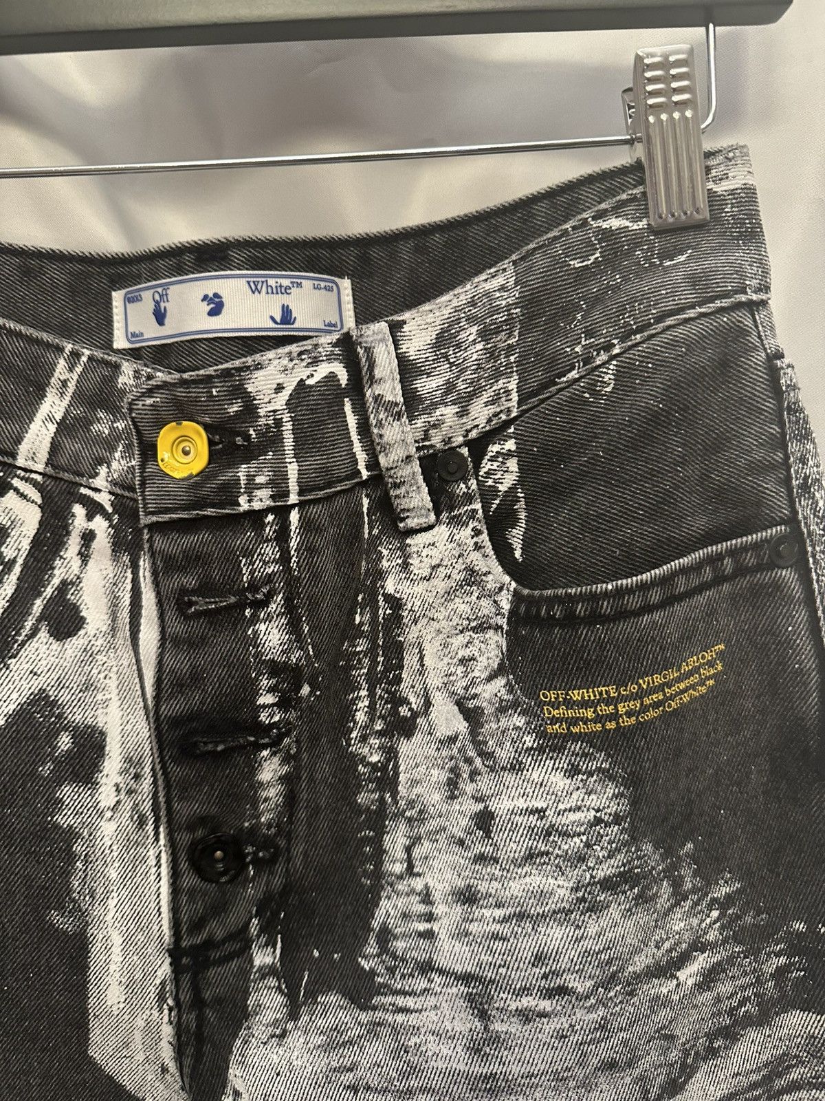 Off-White OFF WHITE GRAFF DENIM Size US 28 / EU 44 - 2 Thumbnail