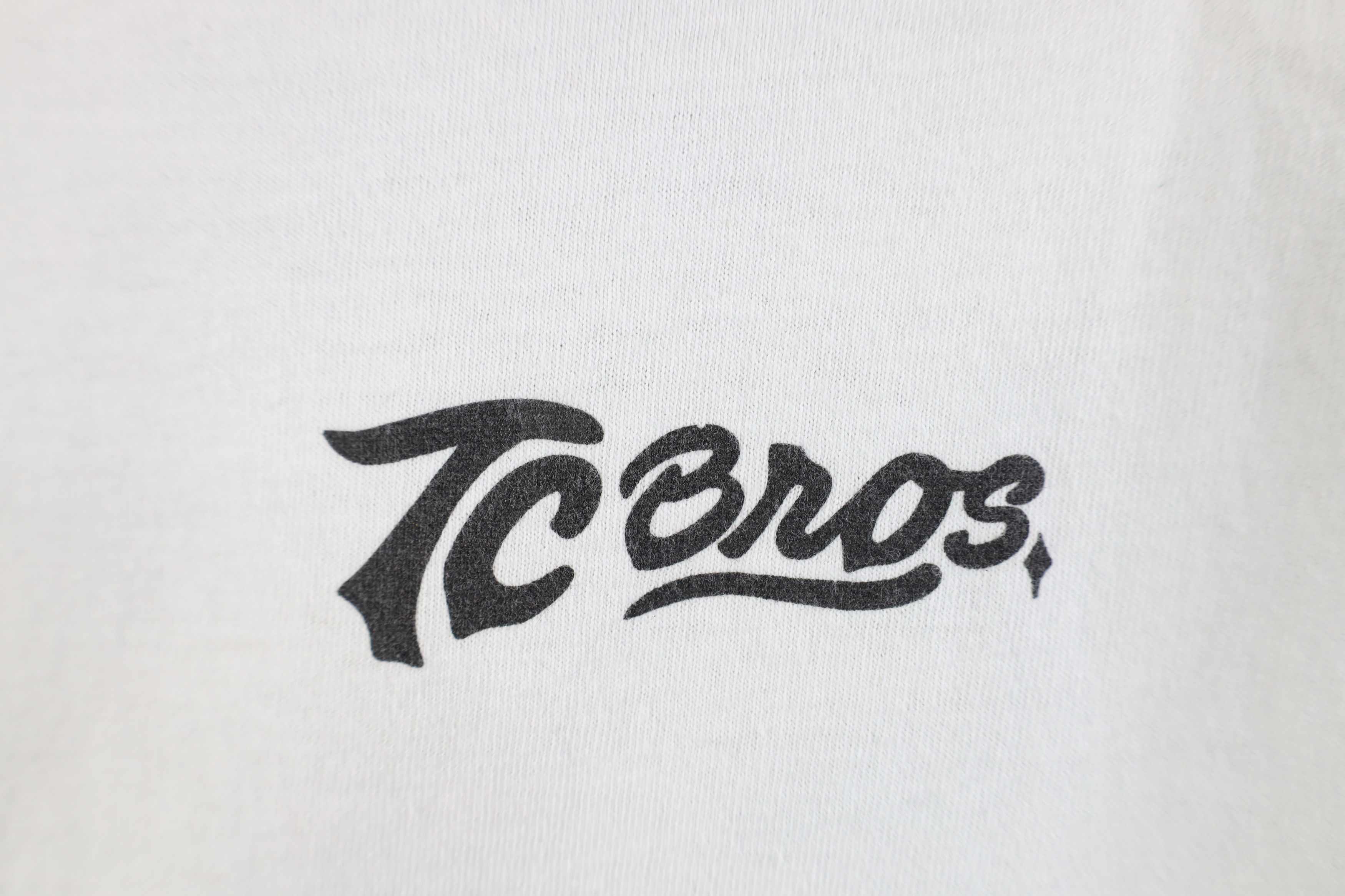 Vintage TC Bros Tiger Motorcycle Parts 3/4 Sleeve Raglan T-Shirt Size US XXL / EU 58 / 5 - 4 Thumbnail