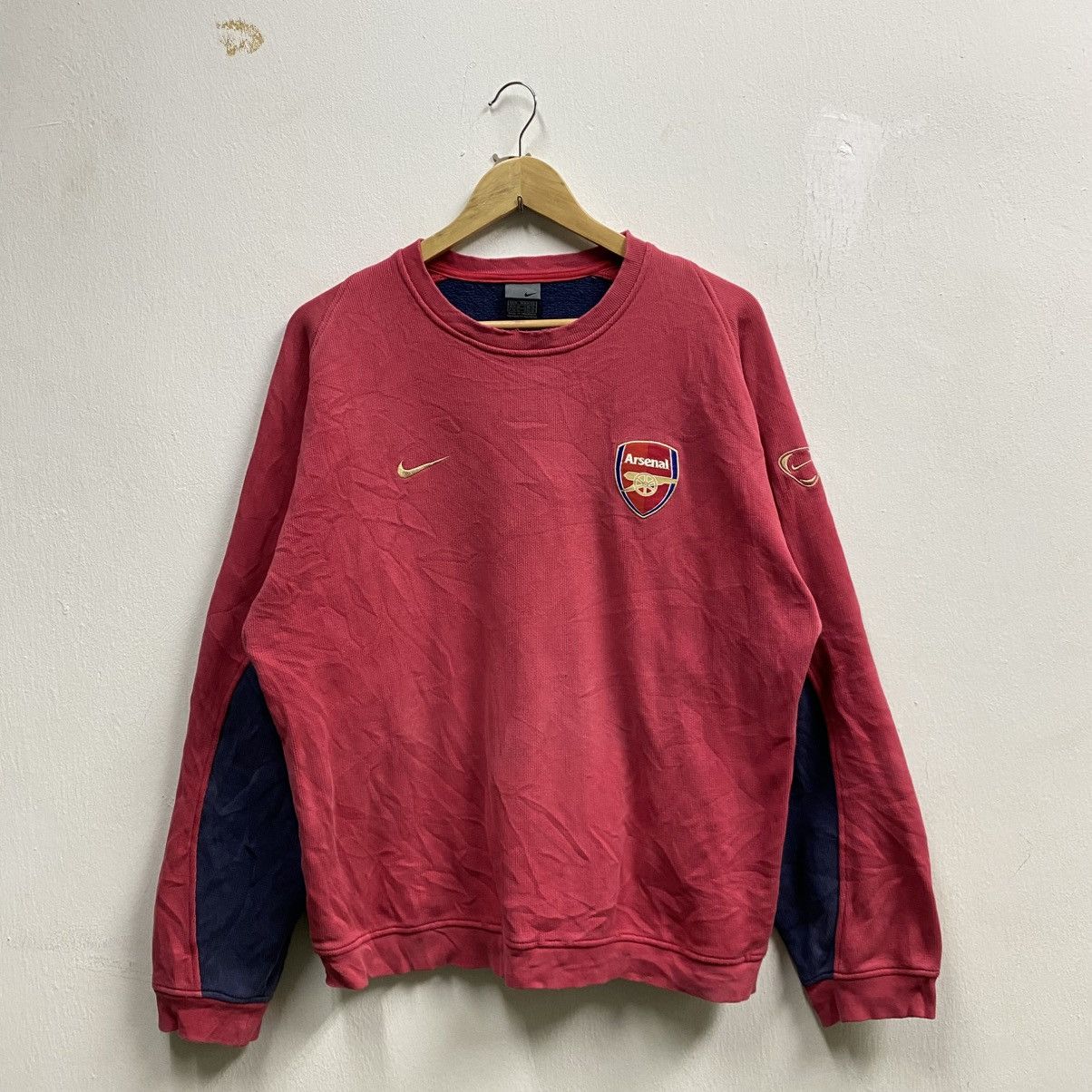 Vintage Nike Arsenal Sweatshirt Soccer 90s Y2k