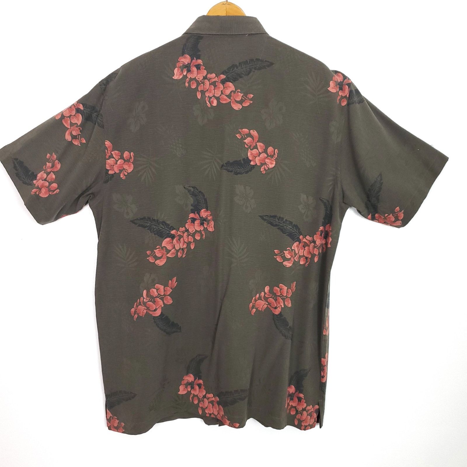 Other Vintage Silk Tropical Hawaiian 90s Firethorn Shirt M Size US M / EU 48-50 / 2 - 2 Thumbnail