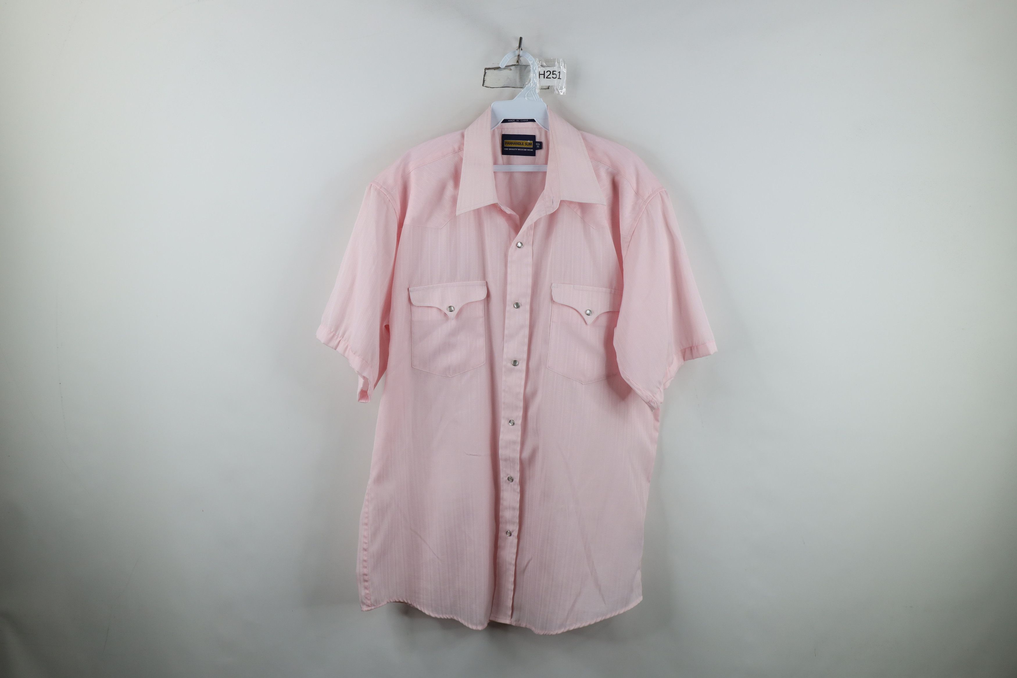 Vintage Vintage 90s Streetwear Western Cowboy Snap Button Shirt Pink Size US M / EU 48-50 / 2 - 1 Thumbnail