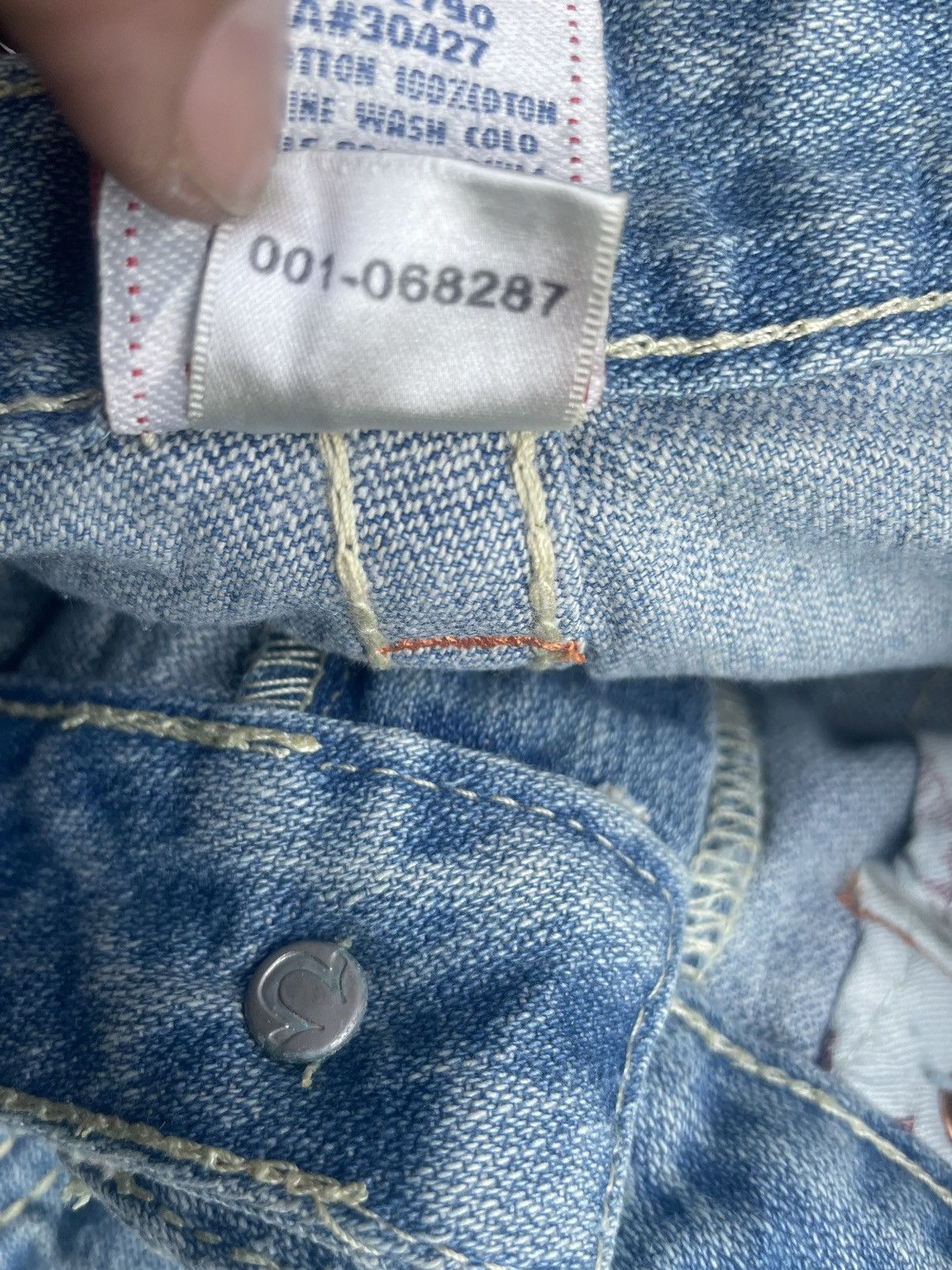 Designer × True Religion True Religion Joey Big T Distresed Denim Size 32" / US 10 / IT 46 - 9 Thumbnail