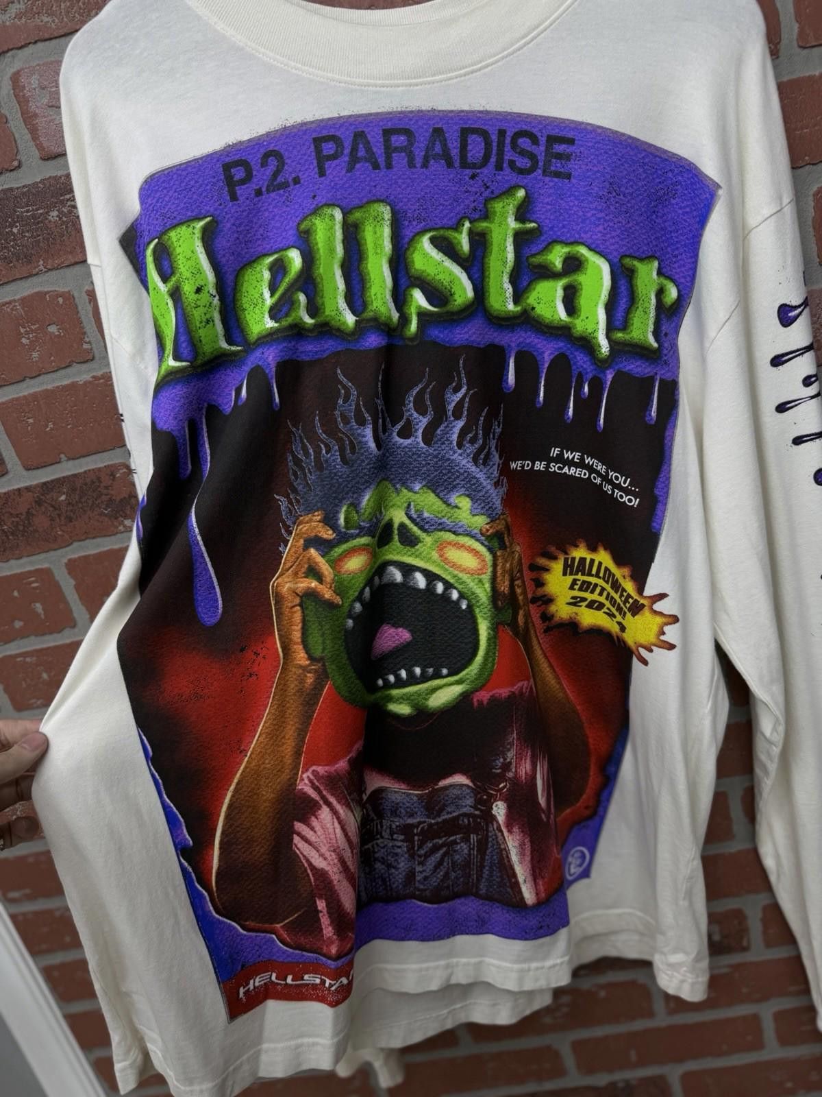 HELLSTAR Hellstar Zombie Long Sleeve Shirt Halloween 2024 Large Size US L / EU 52-54 / 3 - 2 Thumbnail