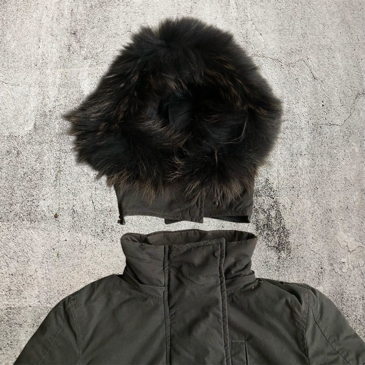 Japanese Brand 2000s Rodeo Crown Goa Apocalypse Style Jacket Fur Ziphoodie Size US M / EU 48-50 / 2 - 15 Thumbnail