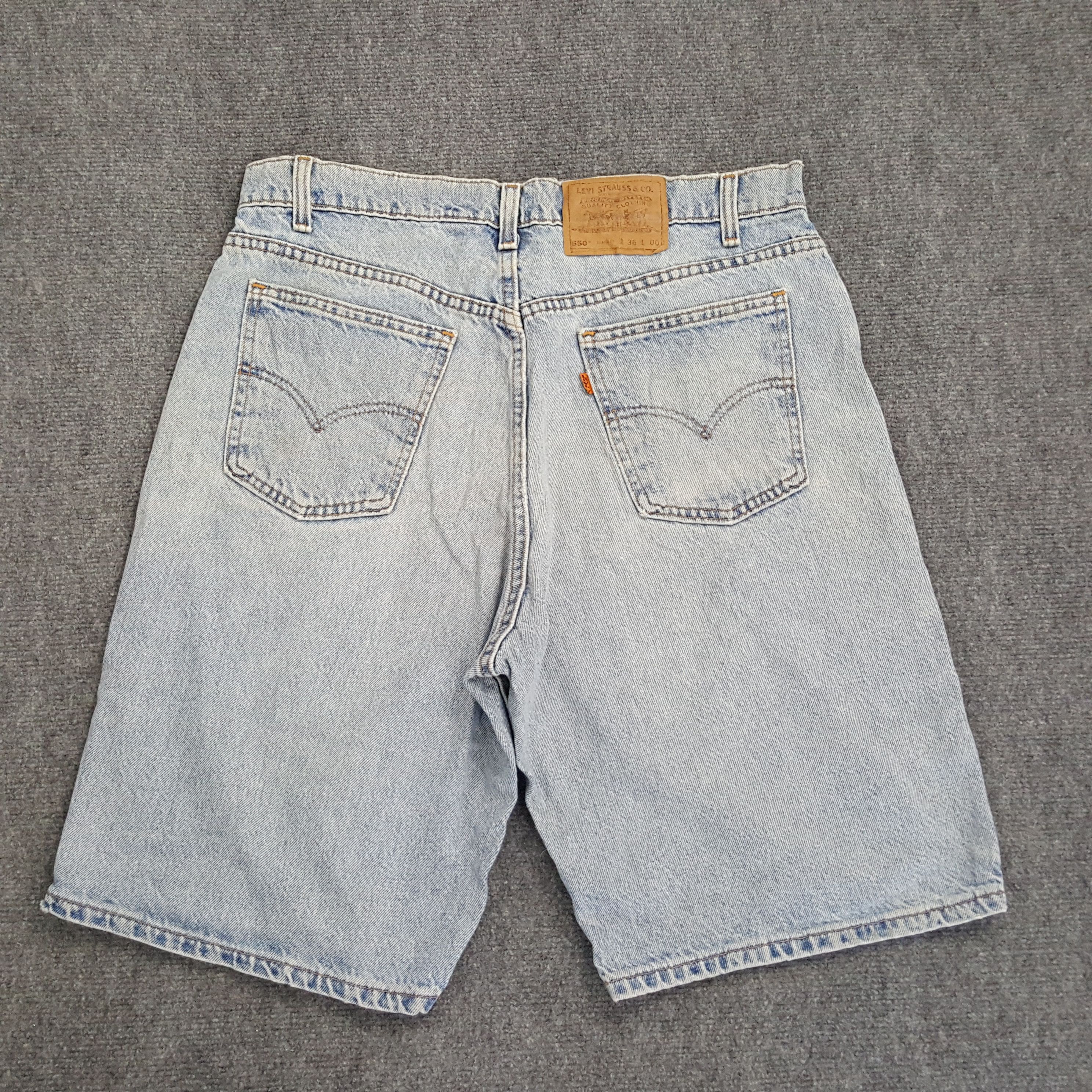 Levi's × Vintage LEVI'S 550 American Denim Style Short Jeans Size US 34 / EU 50 - 1 Thumbnail