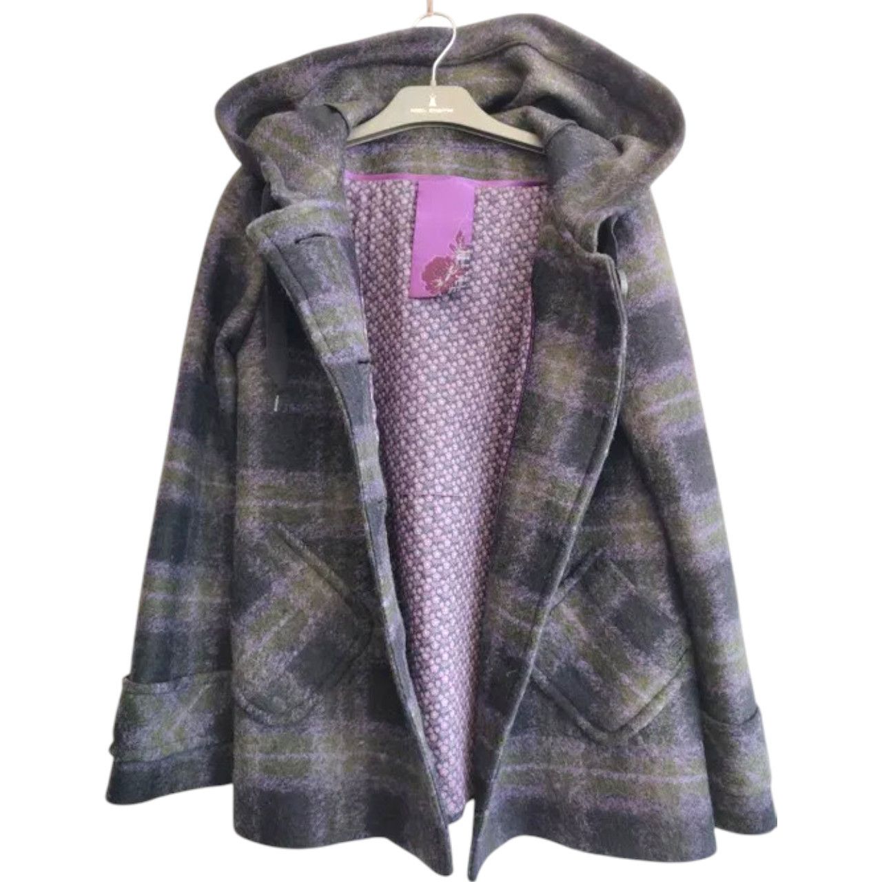 Cop Copine Cop Copine Woolen Coat Taille 38 Brand NEW Size S / US 4 / IT 40 - 2 Thumbnail