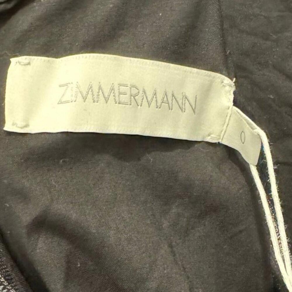 Designer NWT Zimmermann Ramie midi dress Size XS / US 0-2 / IT 36-38 - 5 Thumbnail