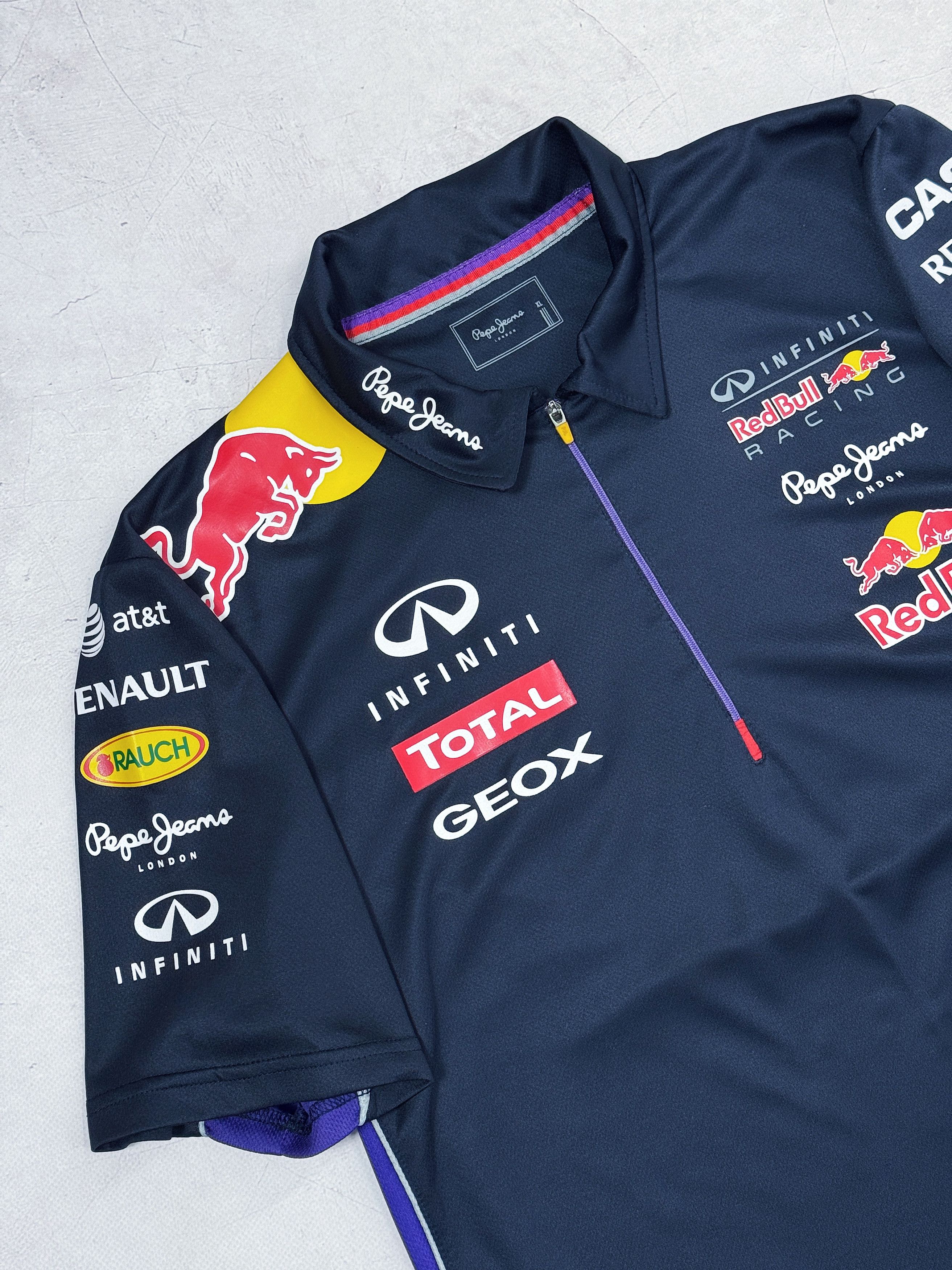 Pepe Jeans Red Bull Pepe Jeans Polo T-Shirt Infiniti Total Formula1 Size US L / EU 52-54 / 3 - 5 Thumbnail