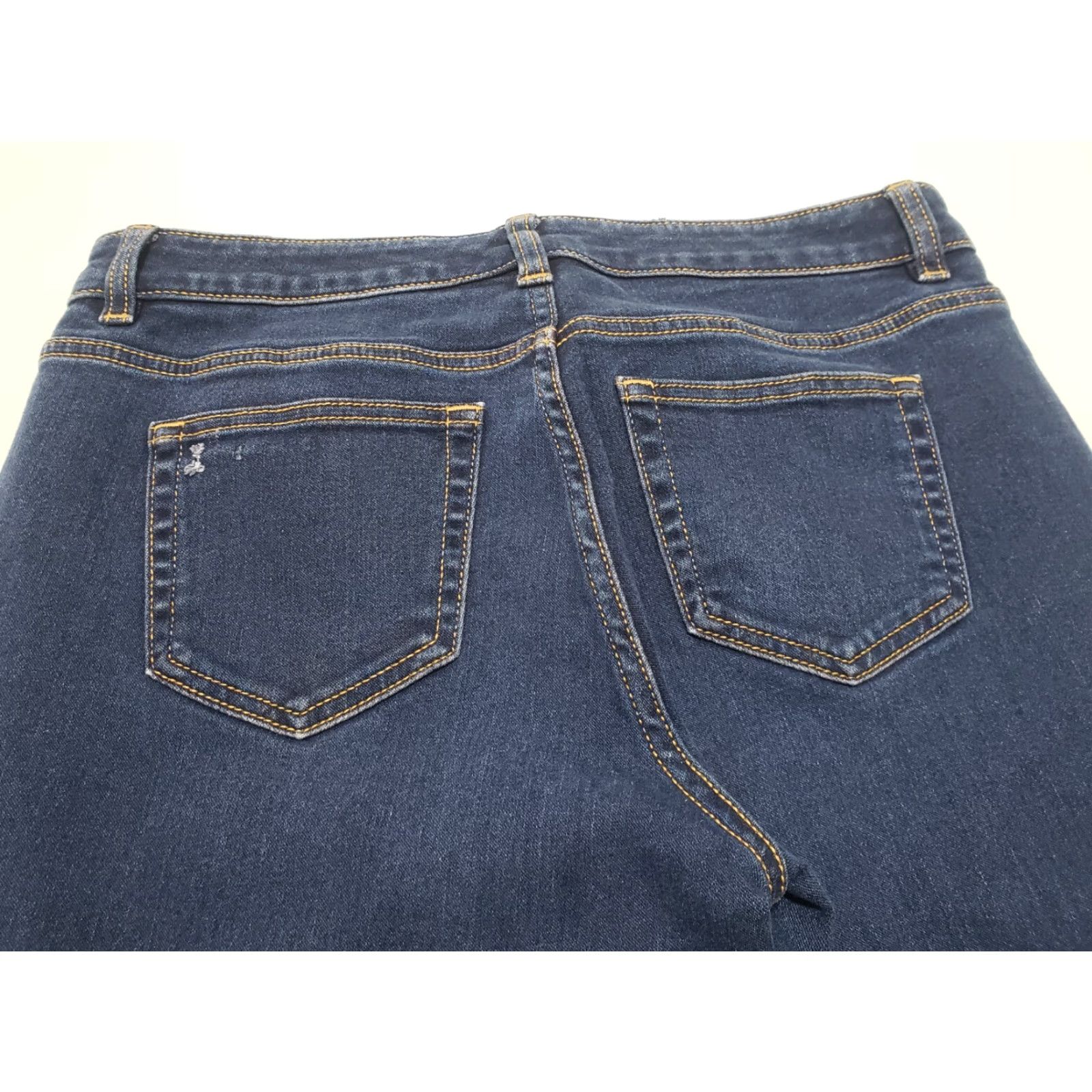 Michael Kors Michael Kors Dillon Relaxed Jeans Womens Size 6 Blue 31×29 Stretch Denim 5-Pocket Design Sheer? Size 28" / US 6 / IT 42 - 3 Thumbnail