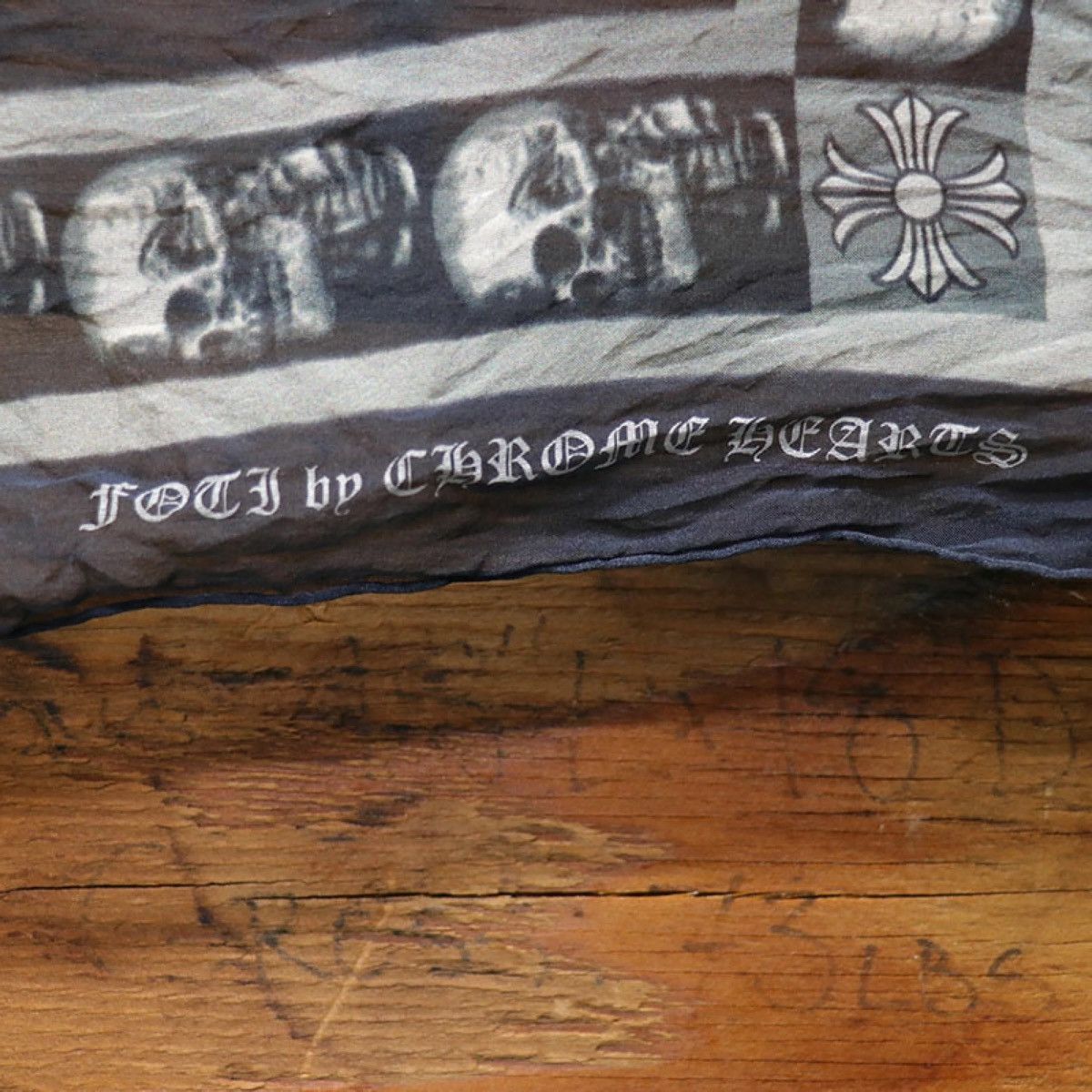 Chrome Hearts Chrome Hearts Foti Silk Scarf Size ONE SIZE - 5 Thumbnail