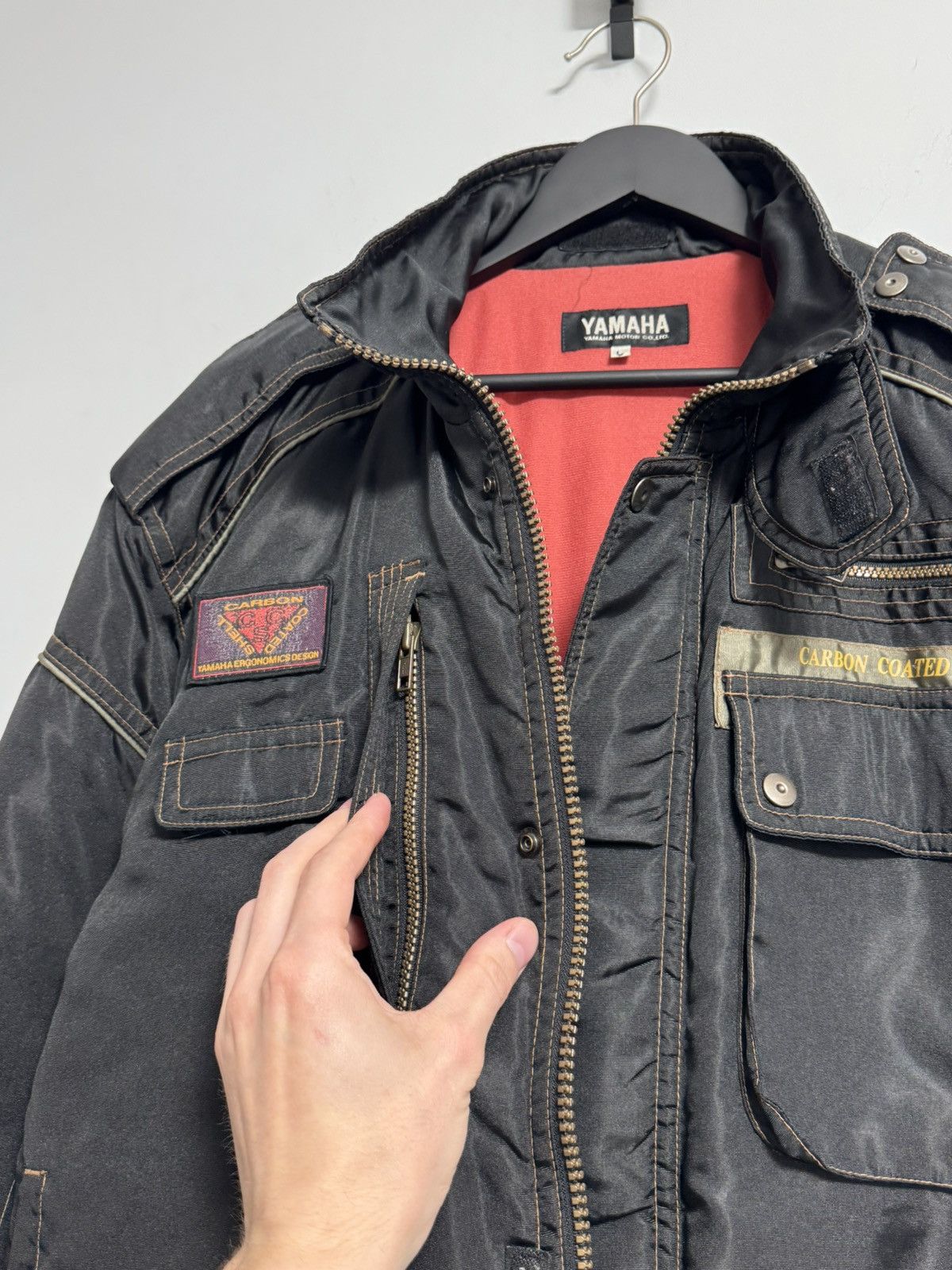 Yamaha 🛵Yamaha Vintage Y2K style hype Motorcycle Jacket Size US L / EU 52-54 / 3 - 15 Thumbnail