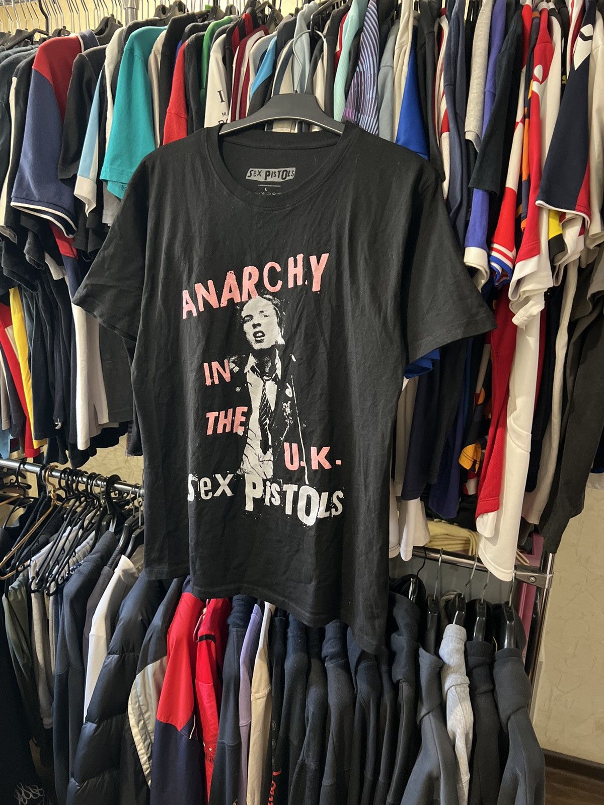 Band Tees VINTAGE SEX PISTOLS ANARCY IN THE U.K. GRAPHIC BAND ROCK TEE Size US L / EU 52-54 / 3 - 2 Thumbnail