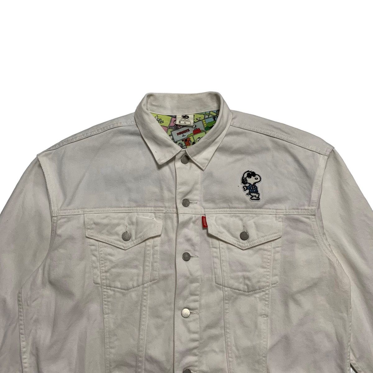 GU Gu x Peanuts Denim Jacket Size US XL / EU 56 / 4 - 4 Thumbnail