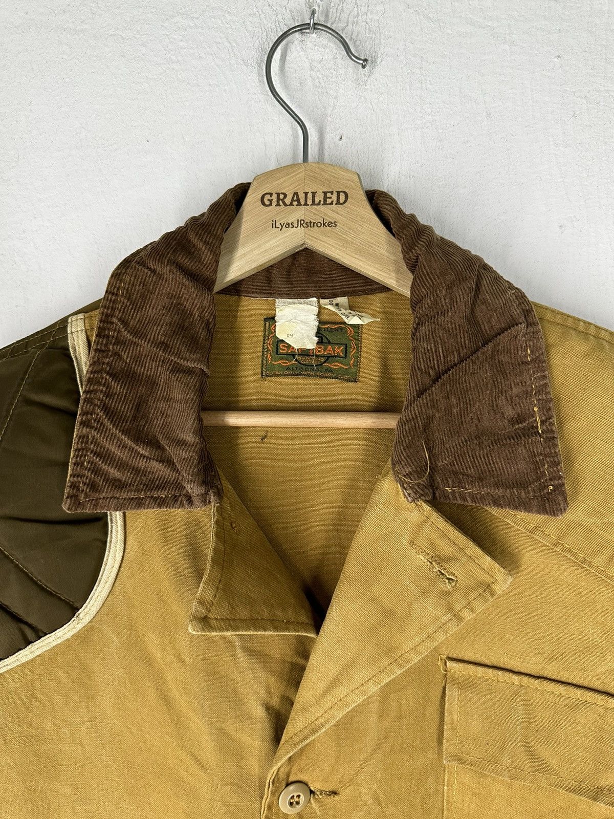 SafTbak × Vintage Vintage Saftbak Worker Tactical Hunting Jacket Size US L / EU 52-54 / 3 - 5 Thumbnail