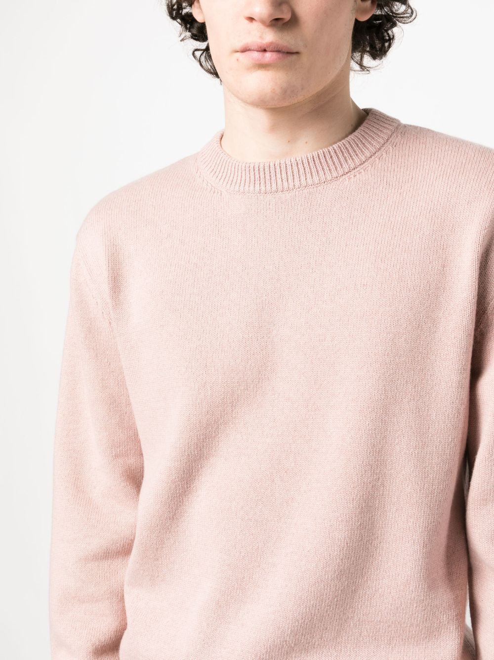 Jil Sander o1y1124 Cotton Cashmere Sweater in Pink Size US S / EU 44-46 / 1 - 5 Thumbnail