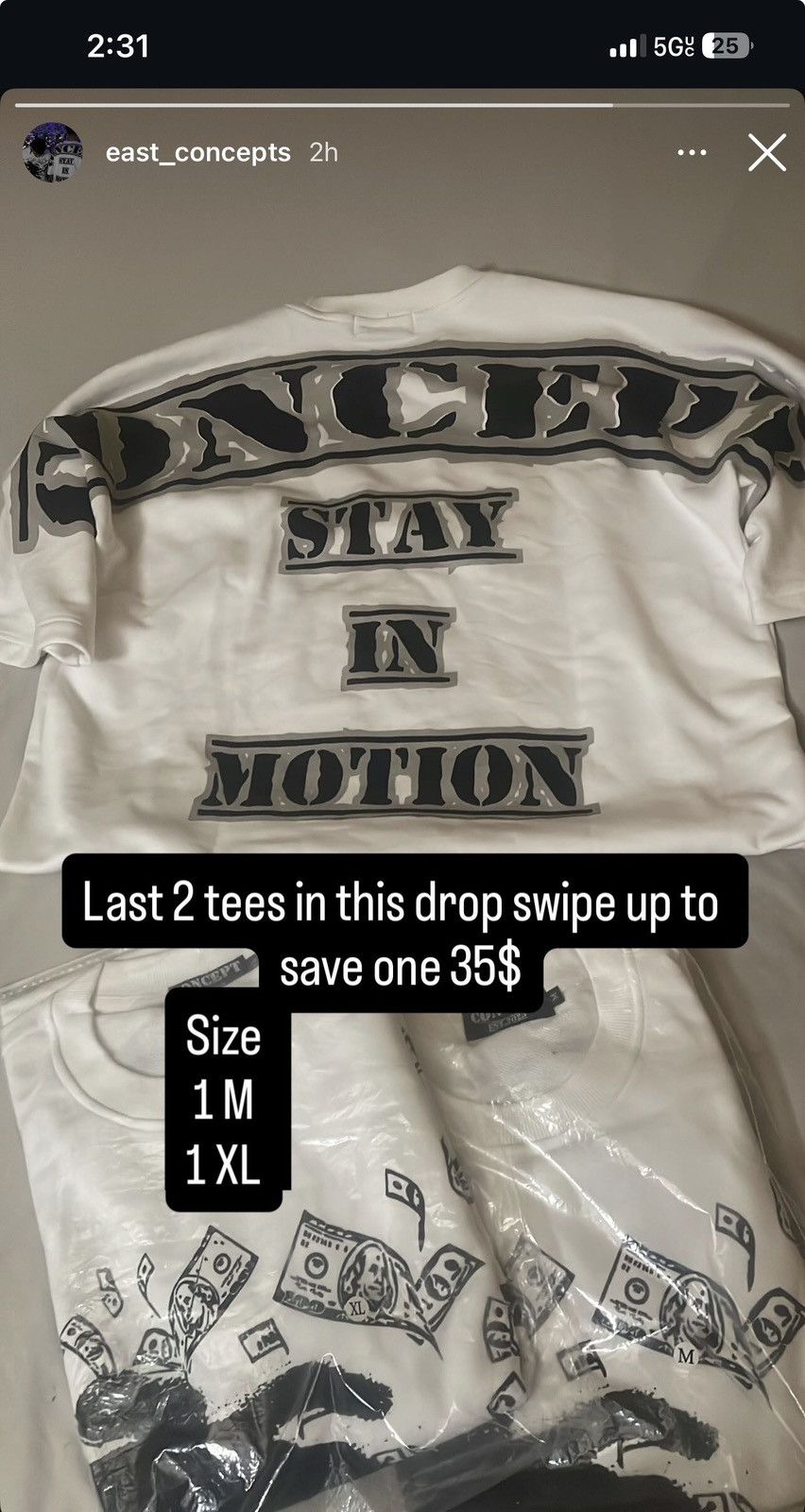 Other EAST CONCEPT cropped graphic tee Size US M / EU 48-50 / 2 - 3 Thumbnail