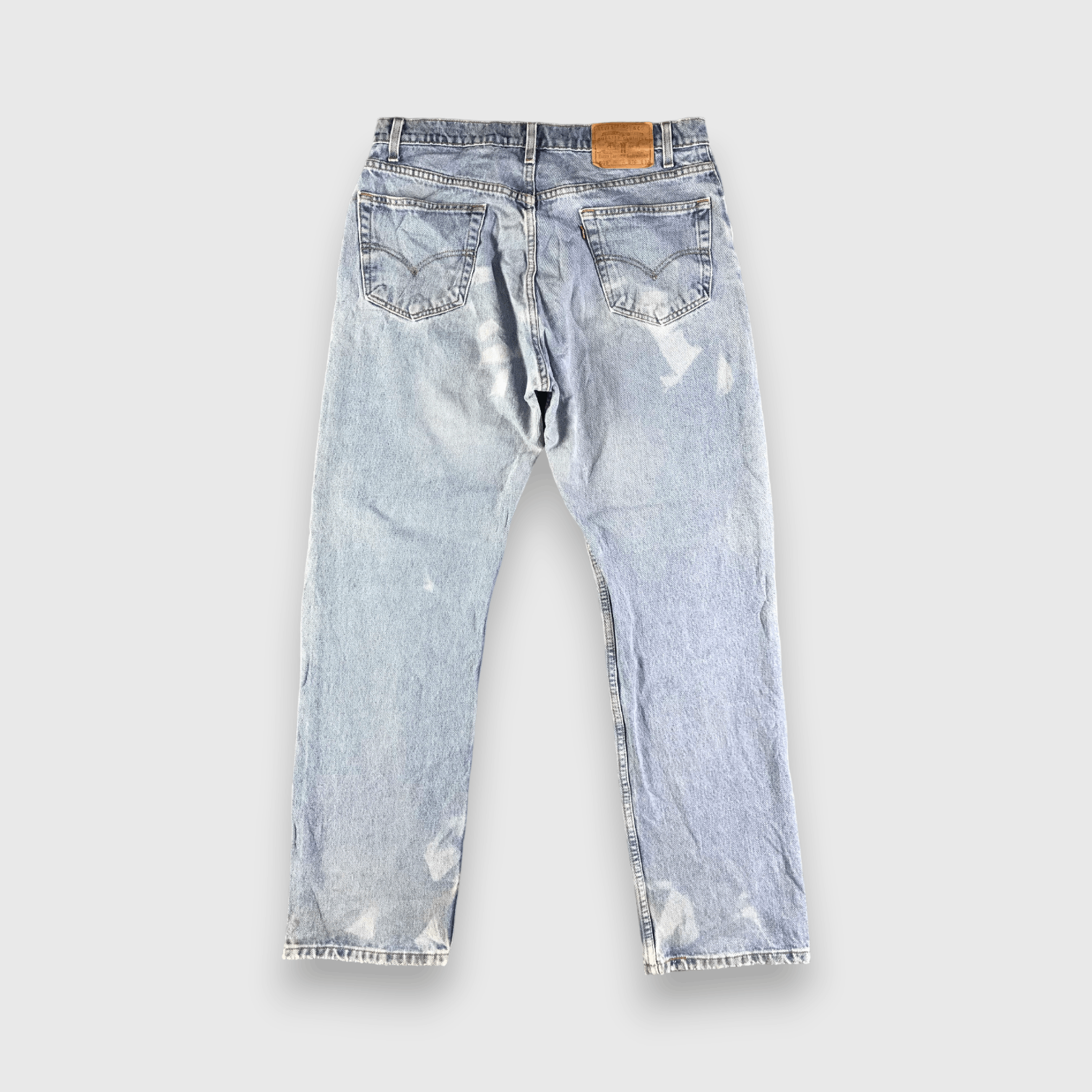 Levi's Vintage Light Wash Levis 505 Jeans-J4124 Size US 35 - 2 Thumbnail