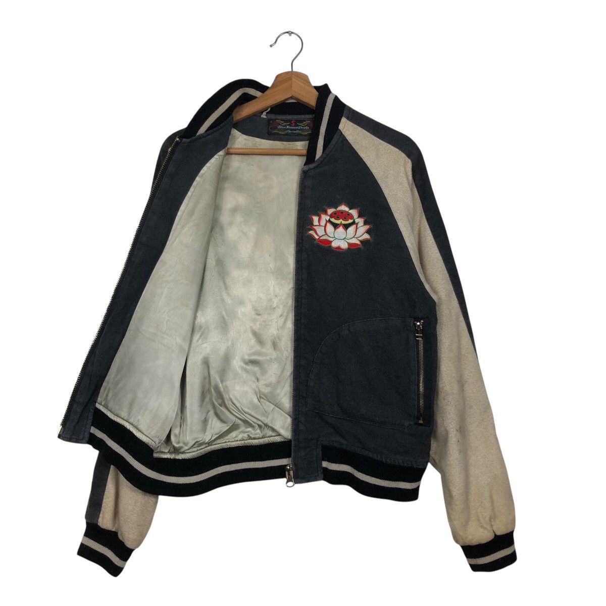 Japanese Brand 📌Vintage Bomber Jacket Sukajan Japan Tibet Secret Doctrine Size US M / EU 48-50 / 2 - 12 Thumbnail