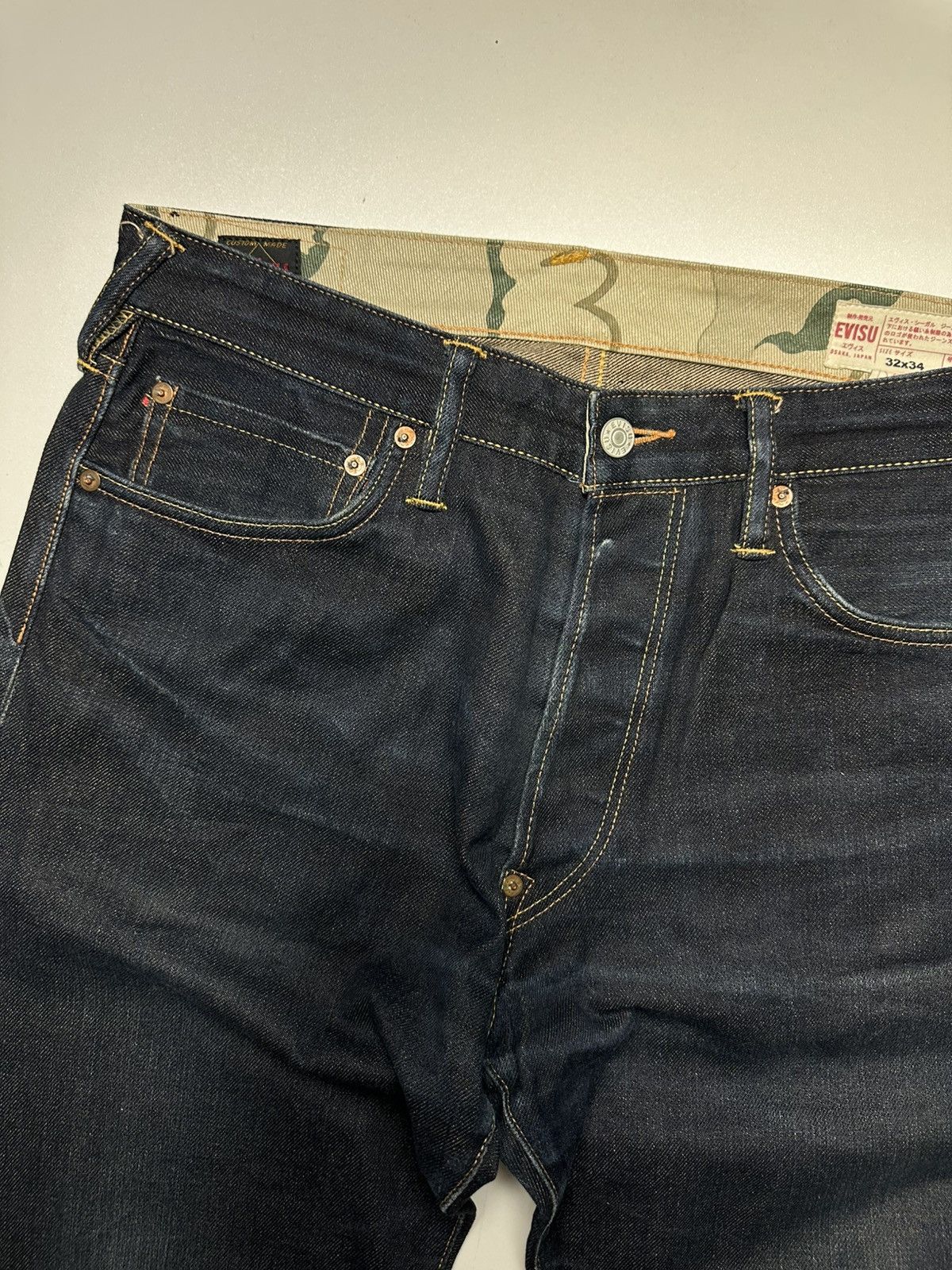 Evisu Vintage Evisu Big Daicock Sevledge Jeans Size US 32 / EU 48 - 11 Thumbnail