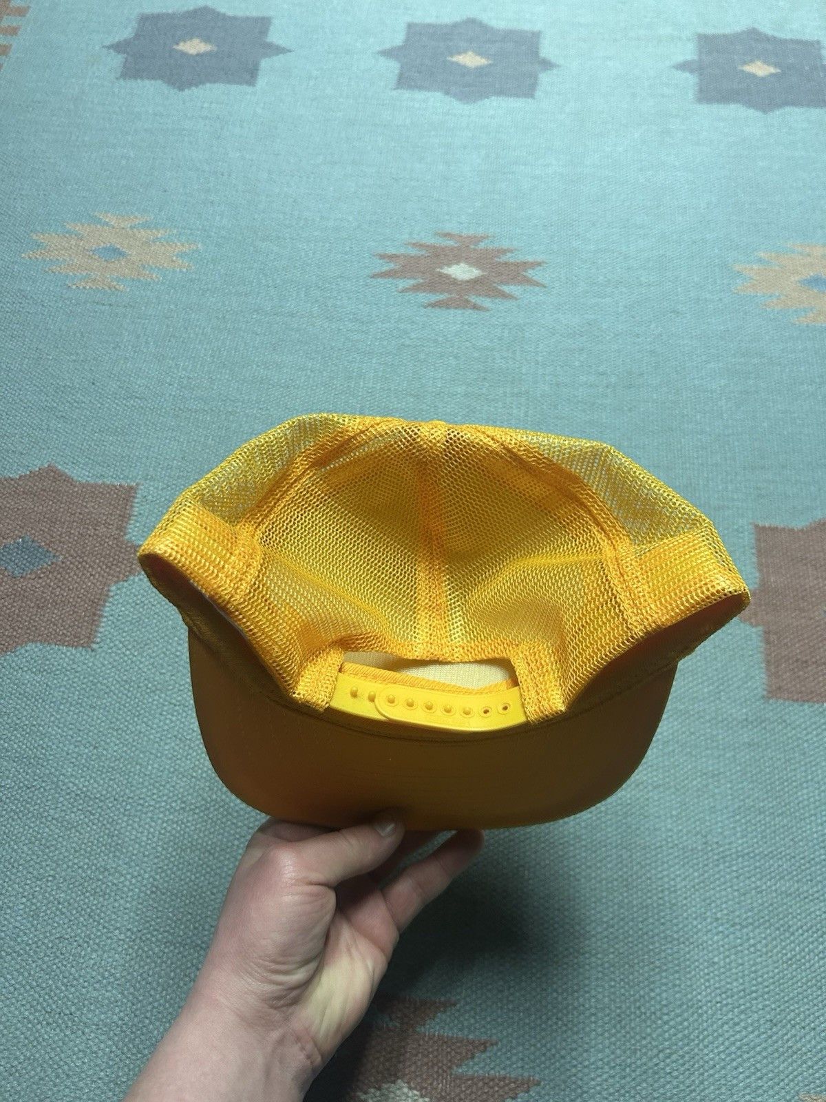 Vintage trucker hat Tri City public auto auction bay city Michigan Size ONE SIZE - 4 Thumbnail