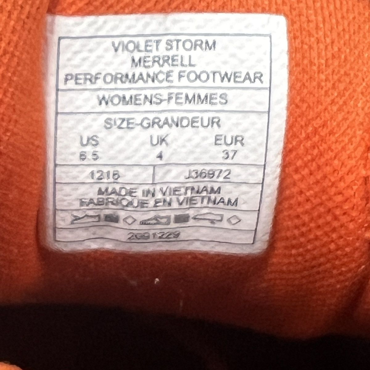 Merrell Merrell Vibram Bare Access Arc 4 Blue Orange Trail Shoes 37 Size US 7 / IT 37 - 7 Thumbnail