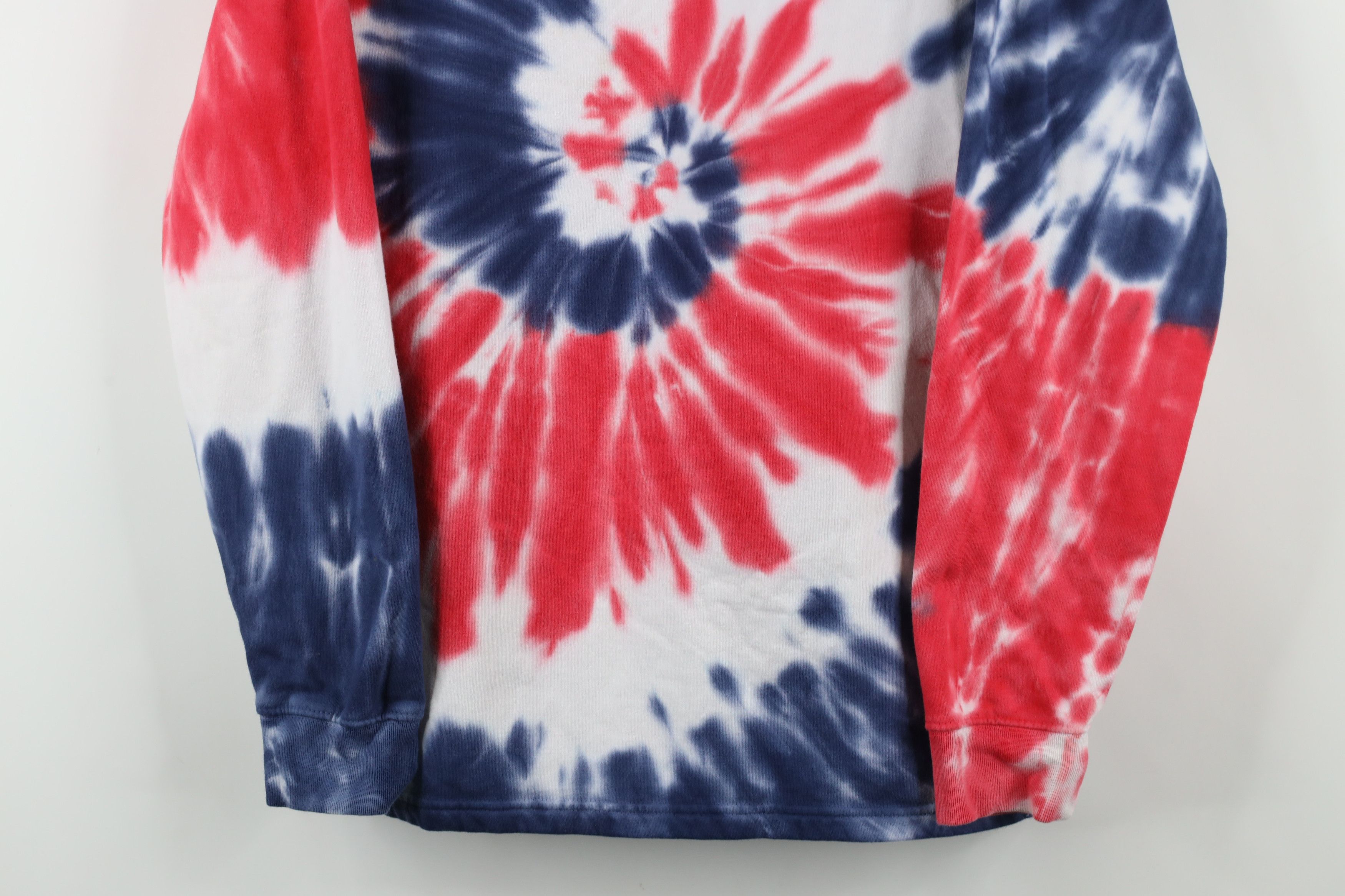 Ralph Lauren × Vintage Vintage Y2K Ralph Lauren Out Block Letter Tie Dye Sweatshirt Size XL / US 12-14 / IT 48-50 - 3 Thumbnail
