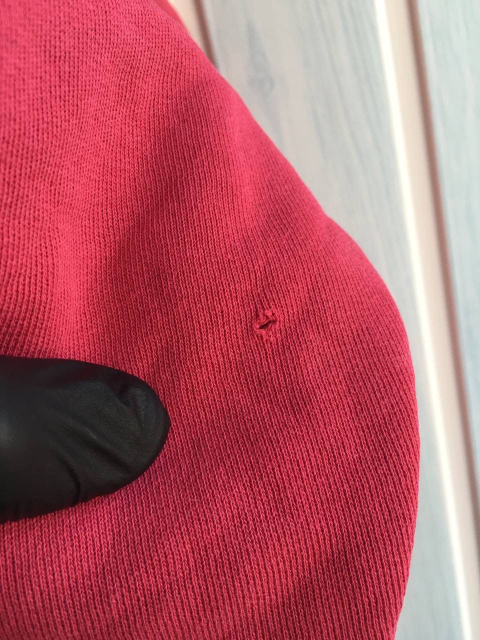 Vintage Best Company Red Basic Cotton Sweatshirt