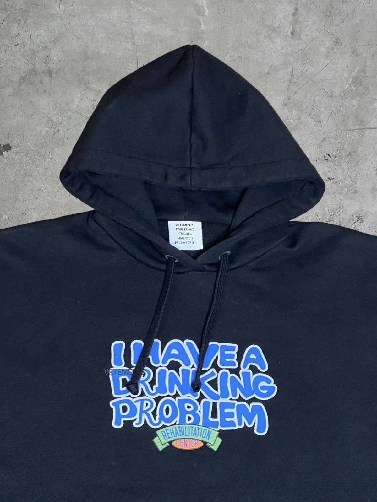 Vetements Vetements “I Have A Drinking Problem” “FUCK” Hoodie Size US XS / EU 42 / 0 - 4 Thumbnail