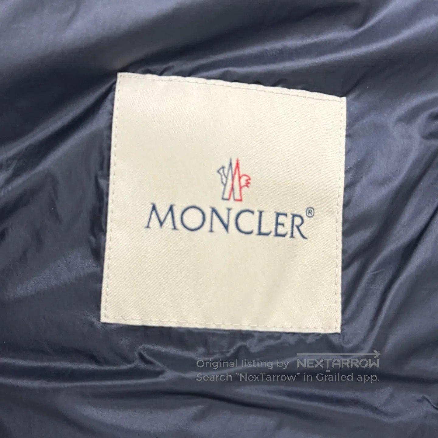 Moncler Moncler Navy Blue Down Jacket| Size US M / EU 48-50 / 2 - 4 Thumbnail