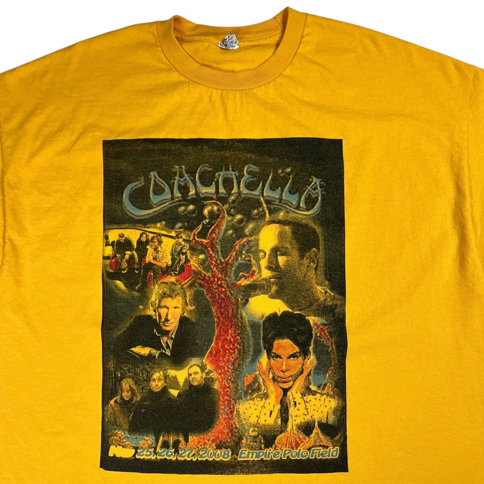Band Tees × Coachella × Vintage Vintage Y2K 008 Coachella music festival band concert tee Size US XXL / EU 58 / 5 - 2 Thumbnail