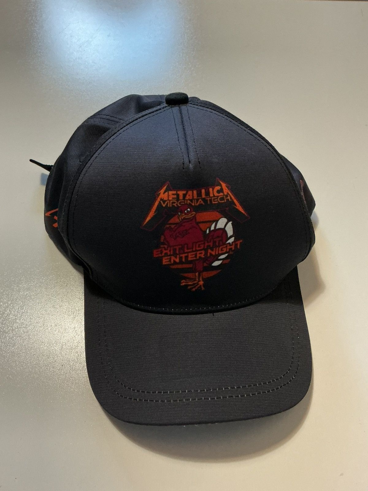 Metallica Metallica Virginia Tech Hokies M72 World Tour Strapback Hat Size ONE SIZE - 2 Thumbnail