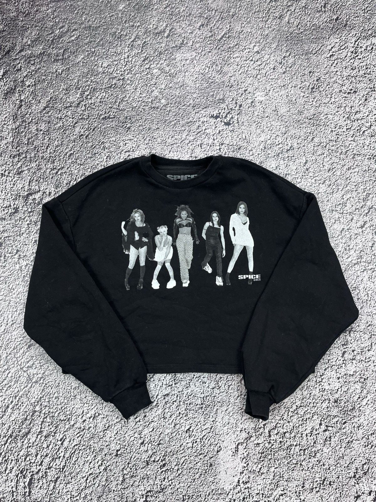 Band Tees Vintage Y2K Ice Spice Logo Cropped Sweatshirt size M Size M / US 6-8 / IT 42-44 - 1 Thumbnail