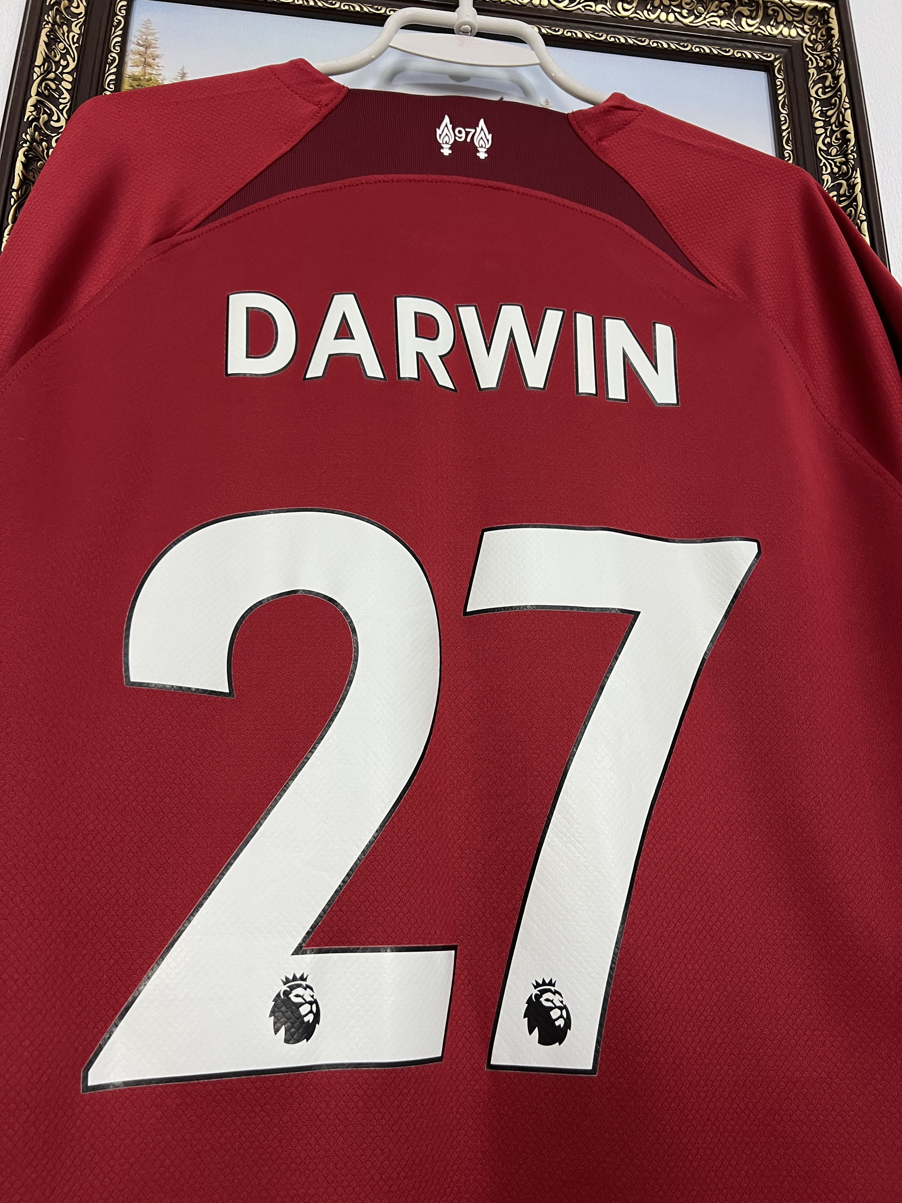 Nike Liverpool Home football shirt Soccer #27 Darwin Nunez Jersey Size US XL / EU 56 / 4 - 10 Thumbnail