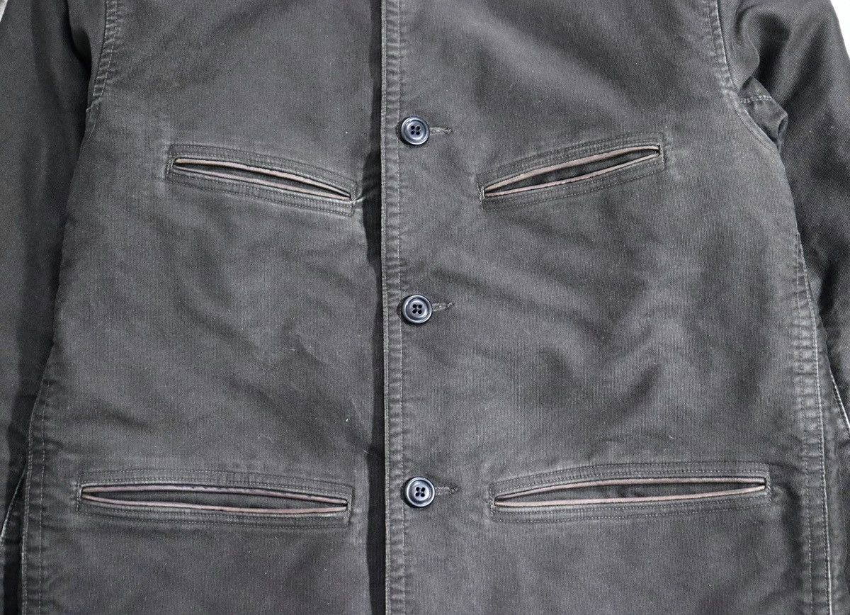 Ralph Lauren RRL Ralph Lauren Leather-Trim Cotton Bomber Jacket Size US M / EU 48-50 / 2 - 6 Thumbnail
