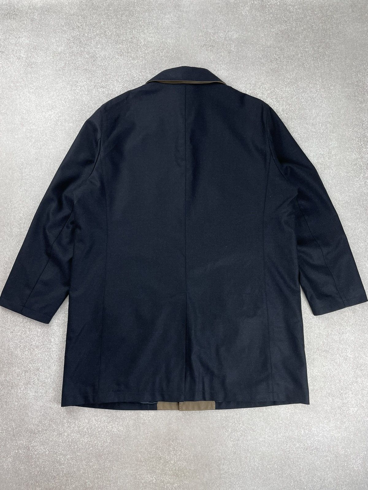 Mandelli Mandelli Wool/Cashmere ing. Loro Piana Coat Jacket Size US XL / EU 56 / 4 - 8 Thumbnail