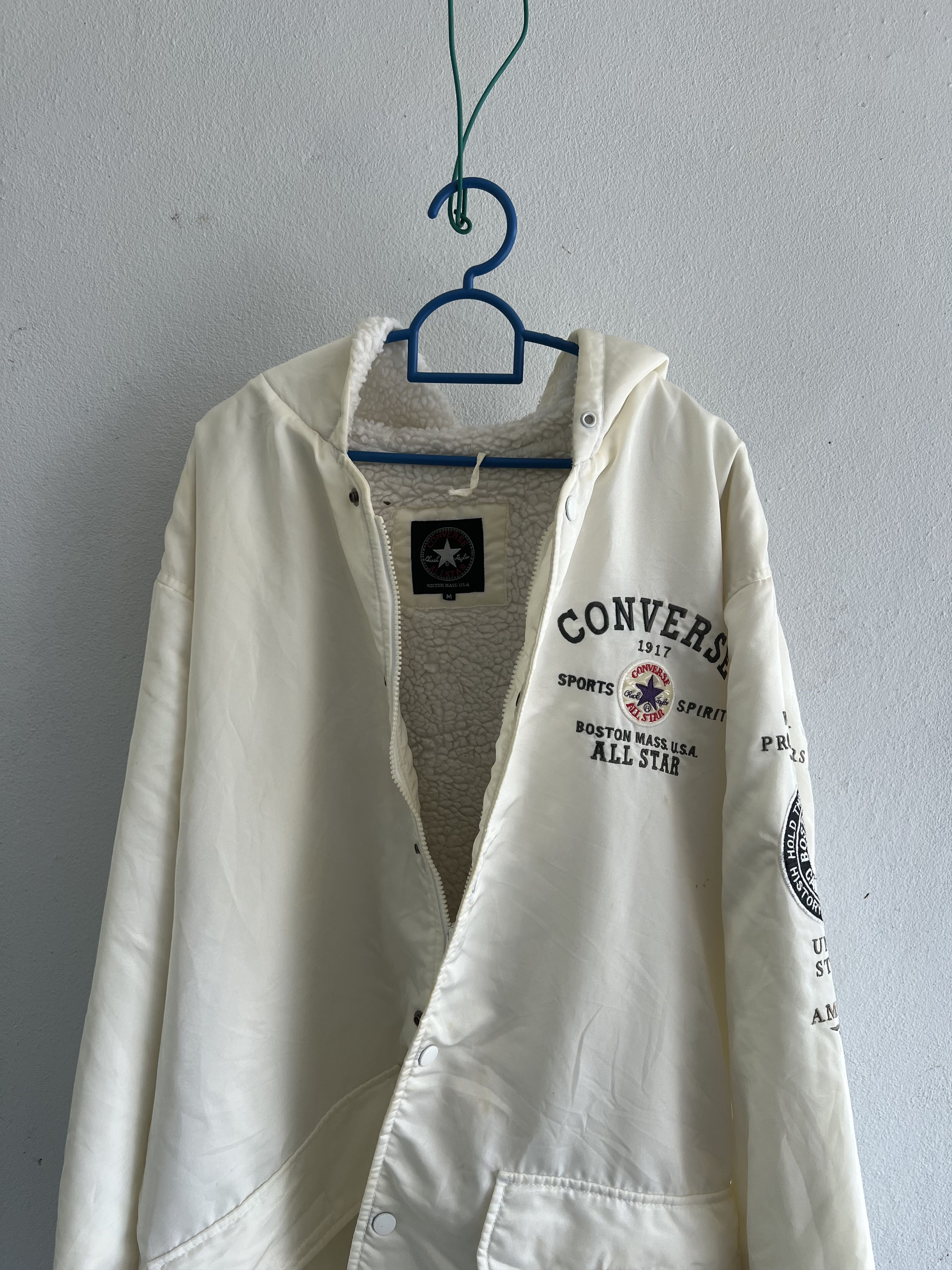 Converse × Japanese Brand Full Zipper jacket Size US XL / EU 56 / 4 - 8 Thumbnail