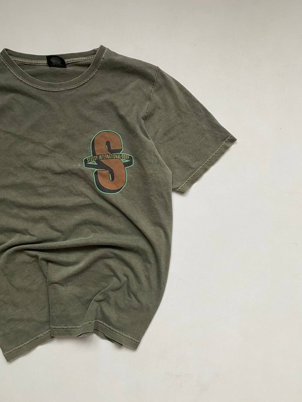 Stussy STUSSY RARE VINTAGE LOGO CREWNEAK T-SHIRT Y2K STREETWEAR Size US S / EU 44-46 / 1 - 2 Thumbnail