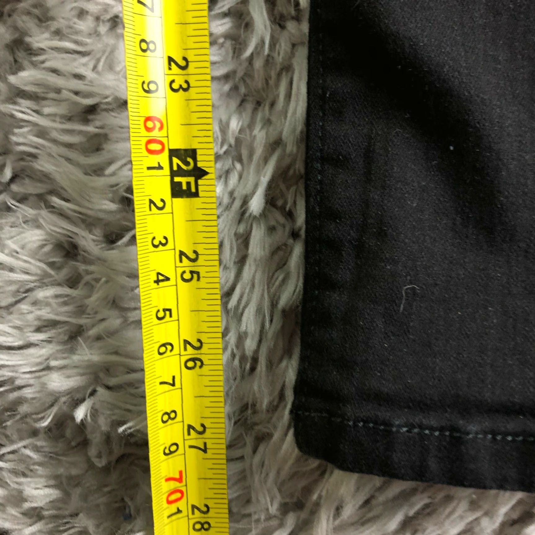 Loft LOFT Jeans Women Skinny Mid Rise Black Denim Size 29 - Regular Inseam 27 in - Cotton Denim Size 29" - 3 Thumbnail