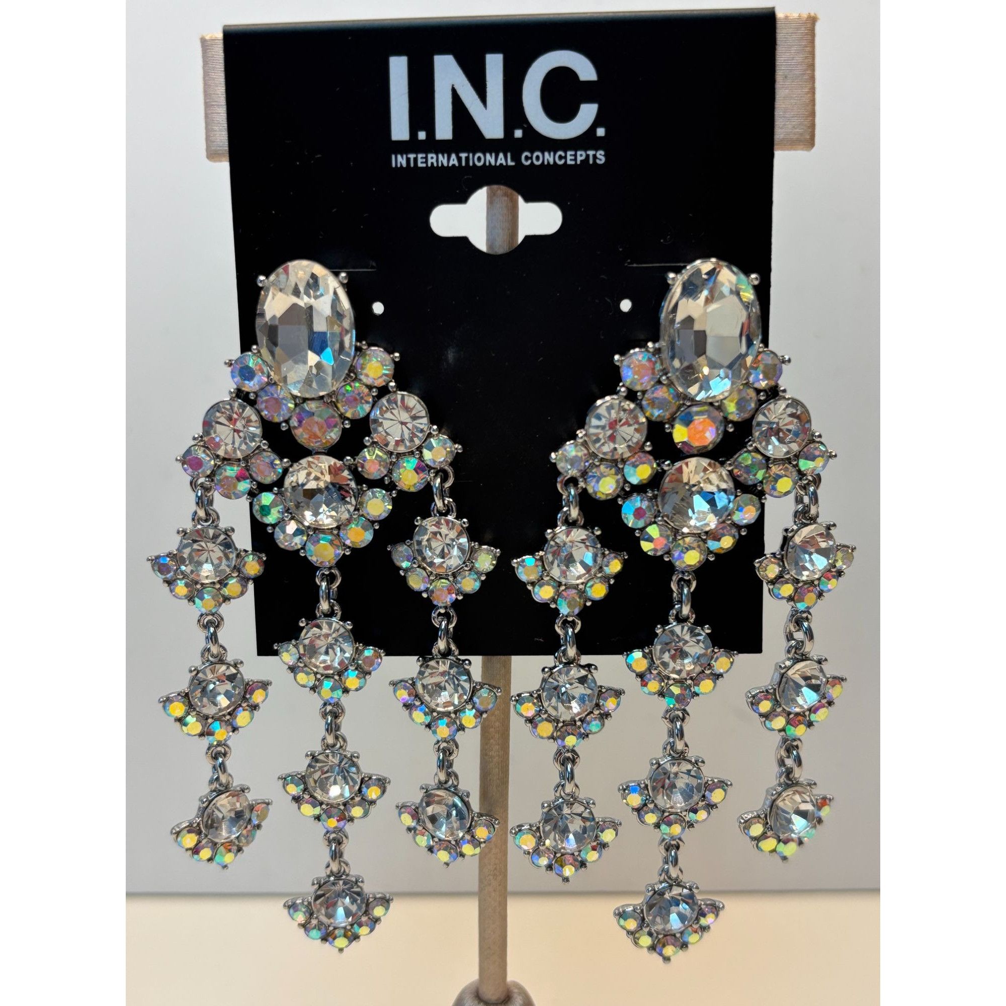 I.N.C Sparkling Chandelier Earrings by INC – Holiday Showstoppers! Size ONE SIZE - 2 Thumbnail