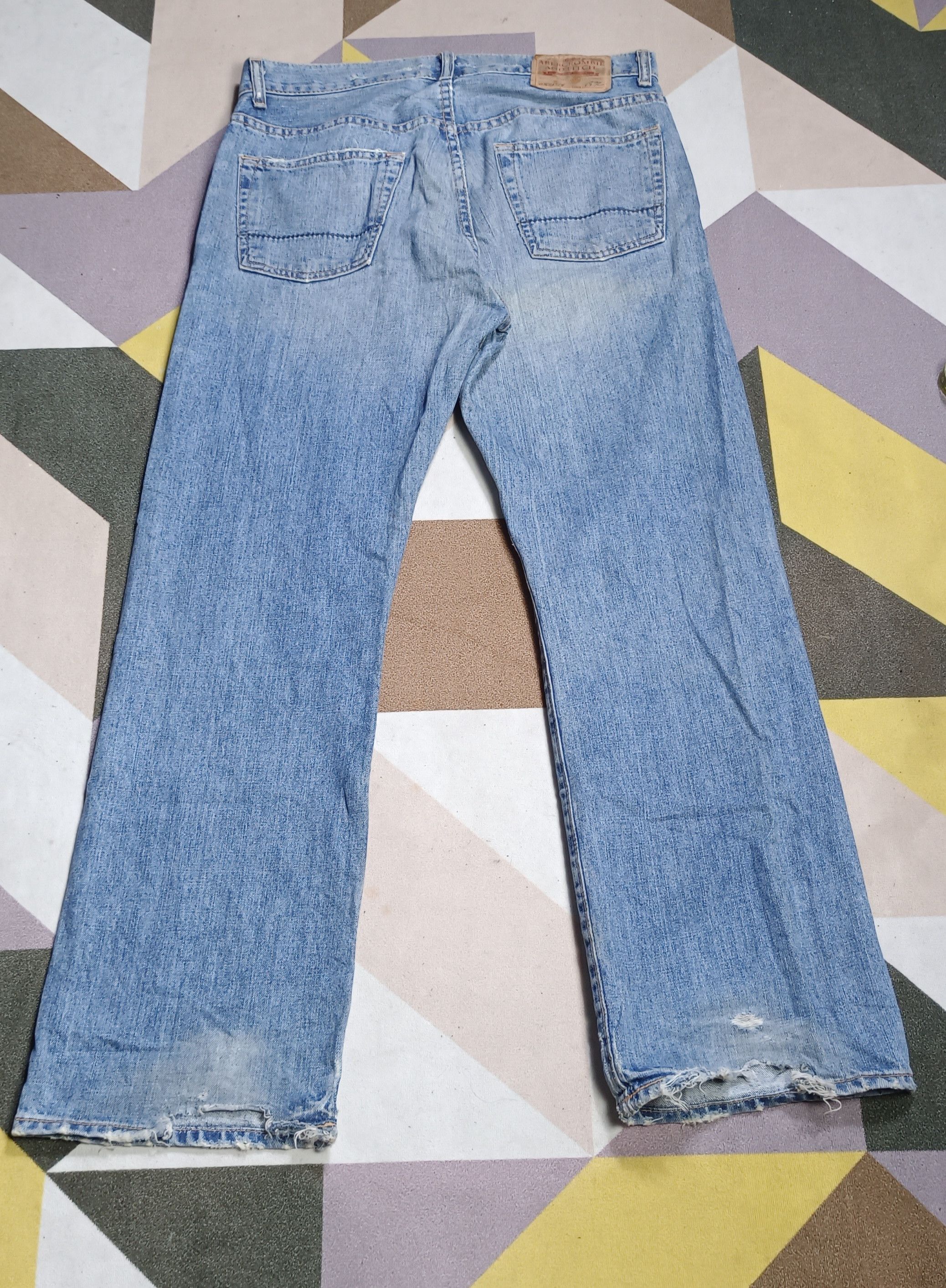 Abercrombie & Fitch × If Six Was Nine × Japanese Brand Extra Heavy Ounce Abercrombie Fitch 5 pocket Size US 34 / EU 50 - 2 Thumbnail