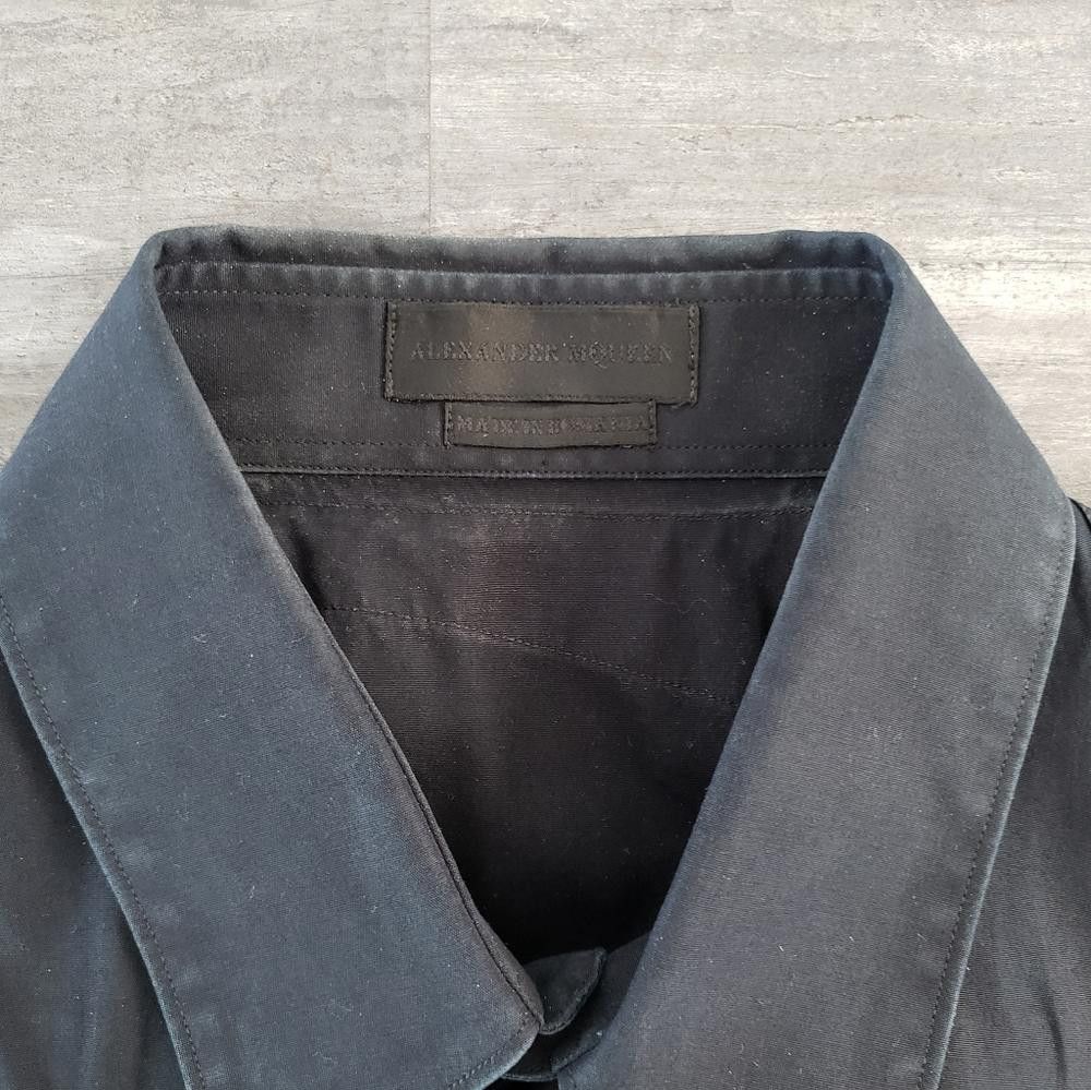 Alexander McQueen Black | Alexander McQueen | Harness Sport Shirt w/Strap Size 42R - 10 Thumbnail