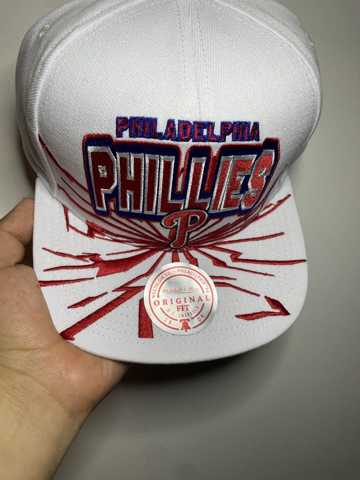 Mitchell & Ness MLB Philadelphia Phillies adjustable snapback hat Size ONE SIZE - 4 Thumbnail