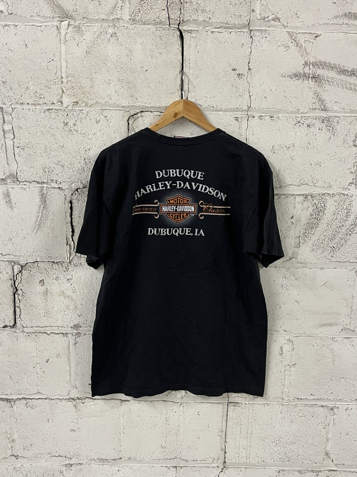 Harley Davidson Harley Davidson vintage pinup girl T-shirt skater hype Size US L / EU 52-54 / 3 - 5 Thumbnail