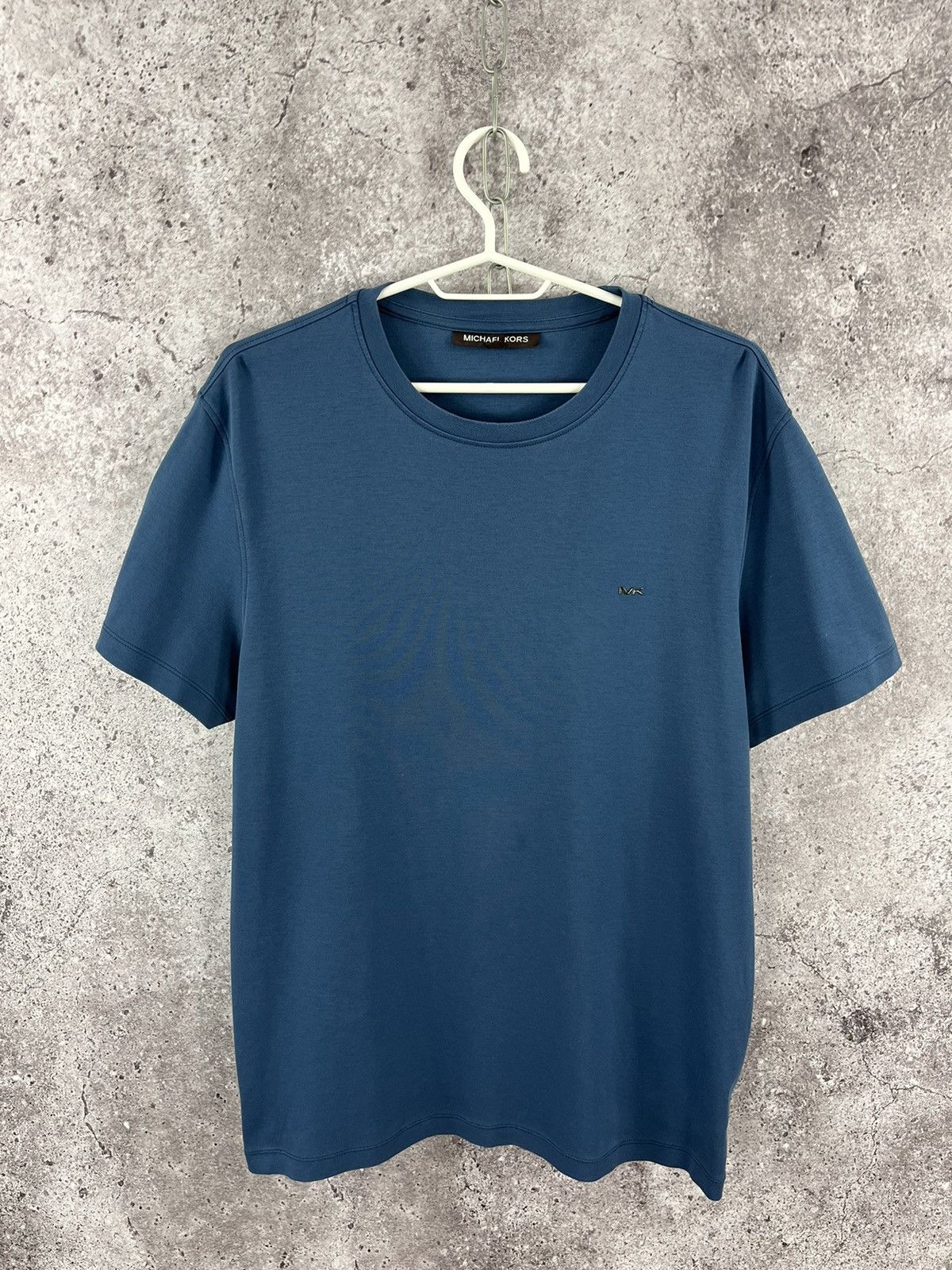 Designer × Michael Kors Michael Kors T-Shirt Small Metal Logo Navy Size L Size US L / EU 52-54 / 3 - 1 Thumbnail