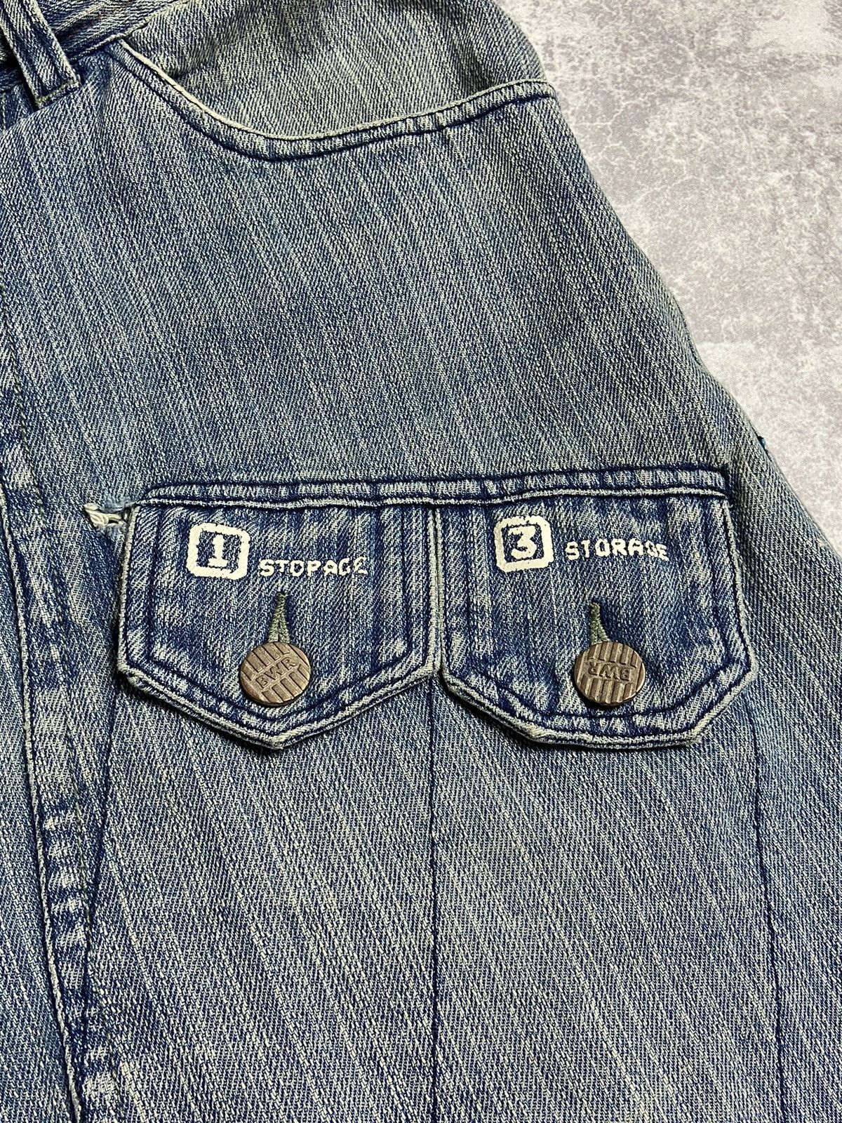 RARE Bullrot Wear Skaters Distressed Vintage Y2K Baggy Jeans